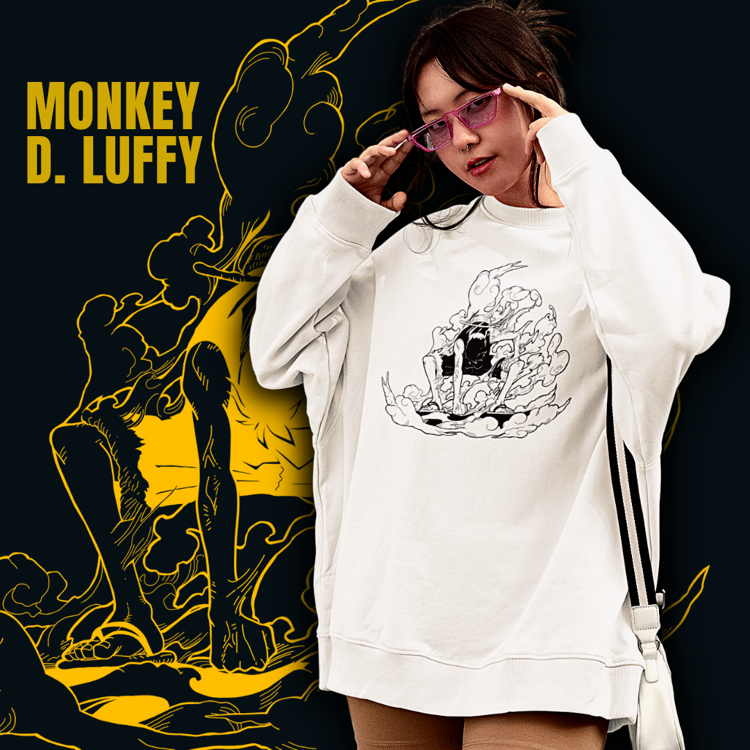 MOLETOM DO LUFFY unissex