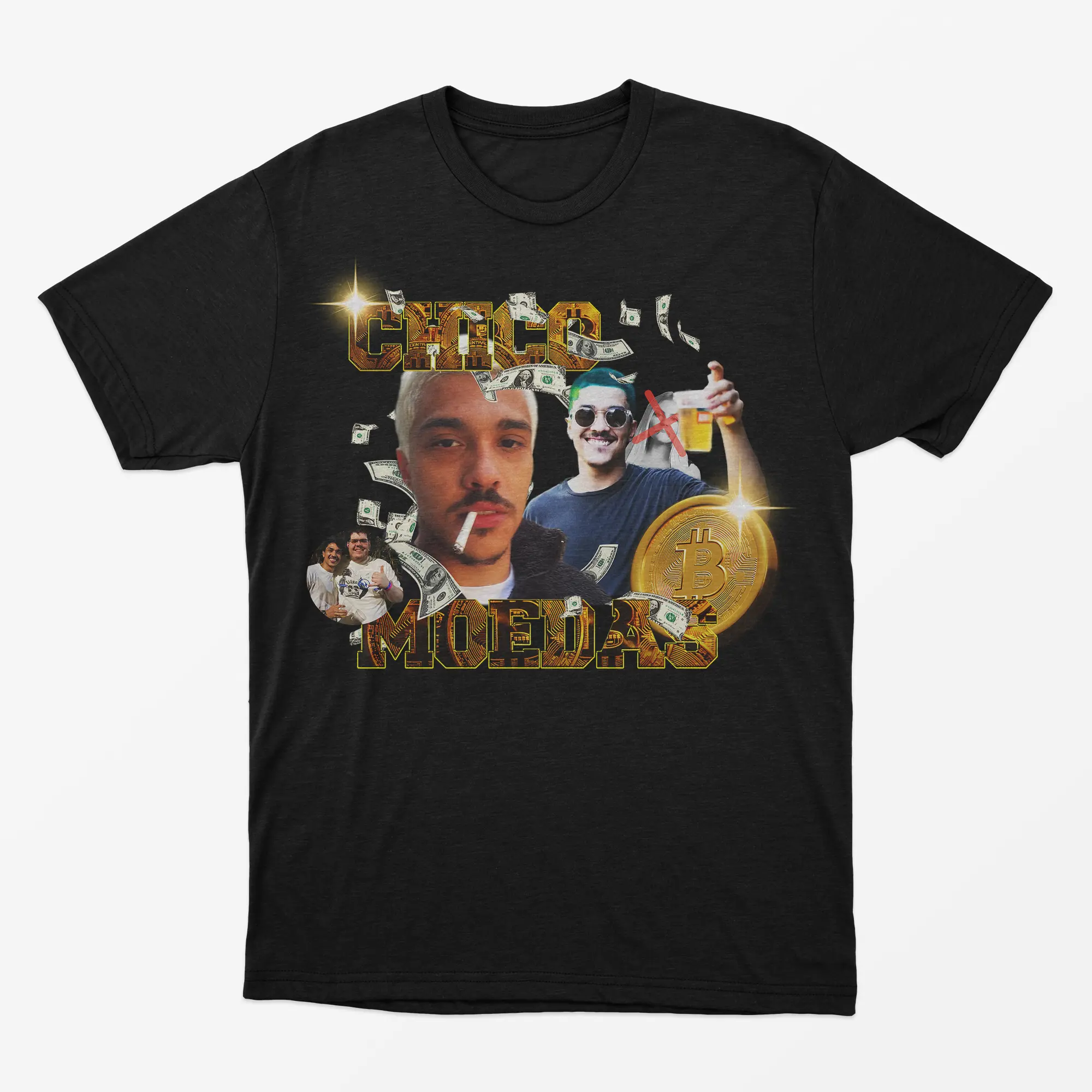 Camiseta Chico Moedas