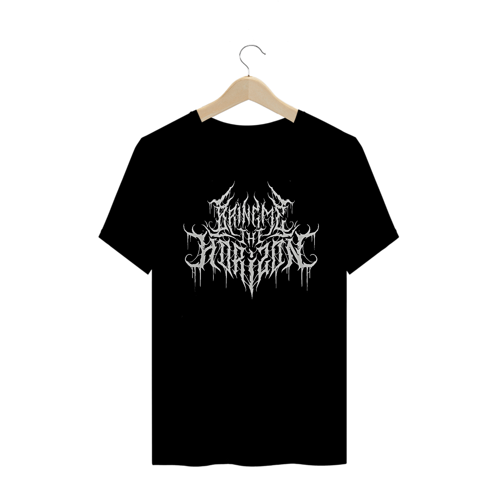 Camiseta Bring Me The Horizon - Black Metal Logo