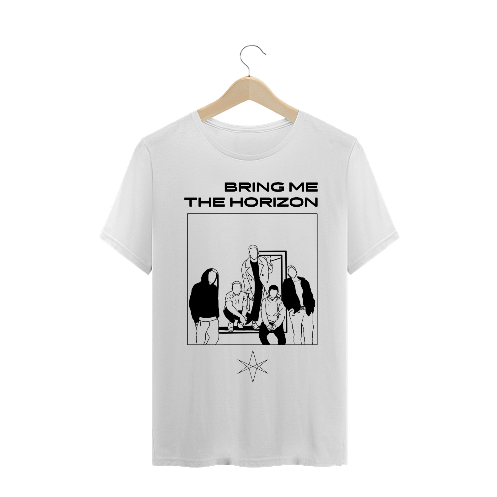 Camiseta Bring Me The Horizon - Outline