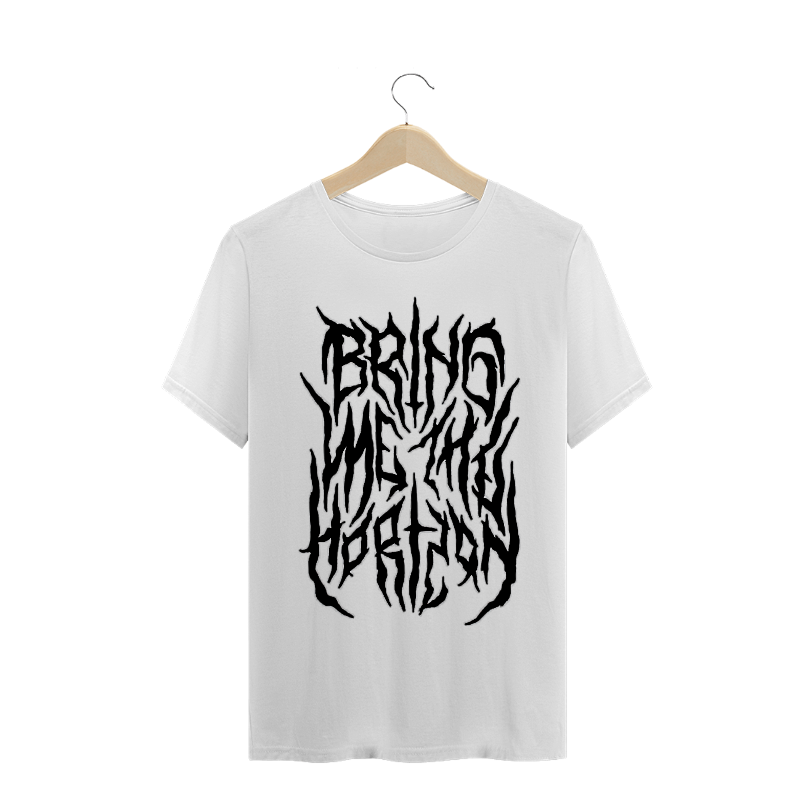 Camiseta Bring Me The Horizon - Black Metal Font