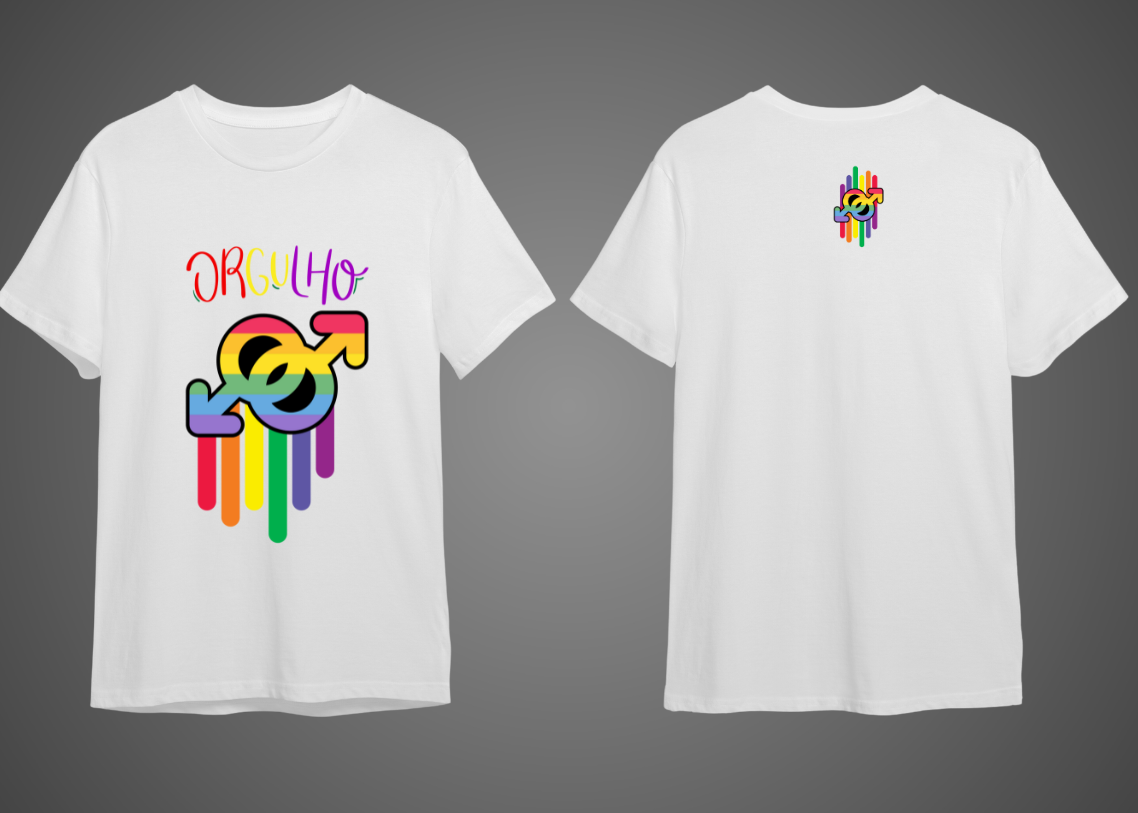 Camisa T-shirts classic (orgulho)