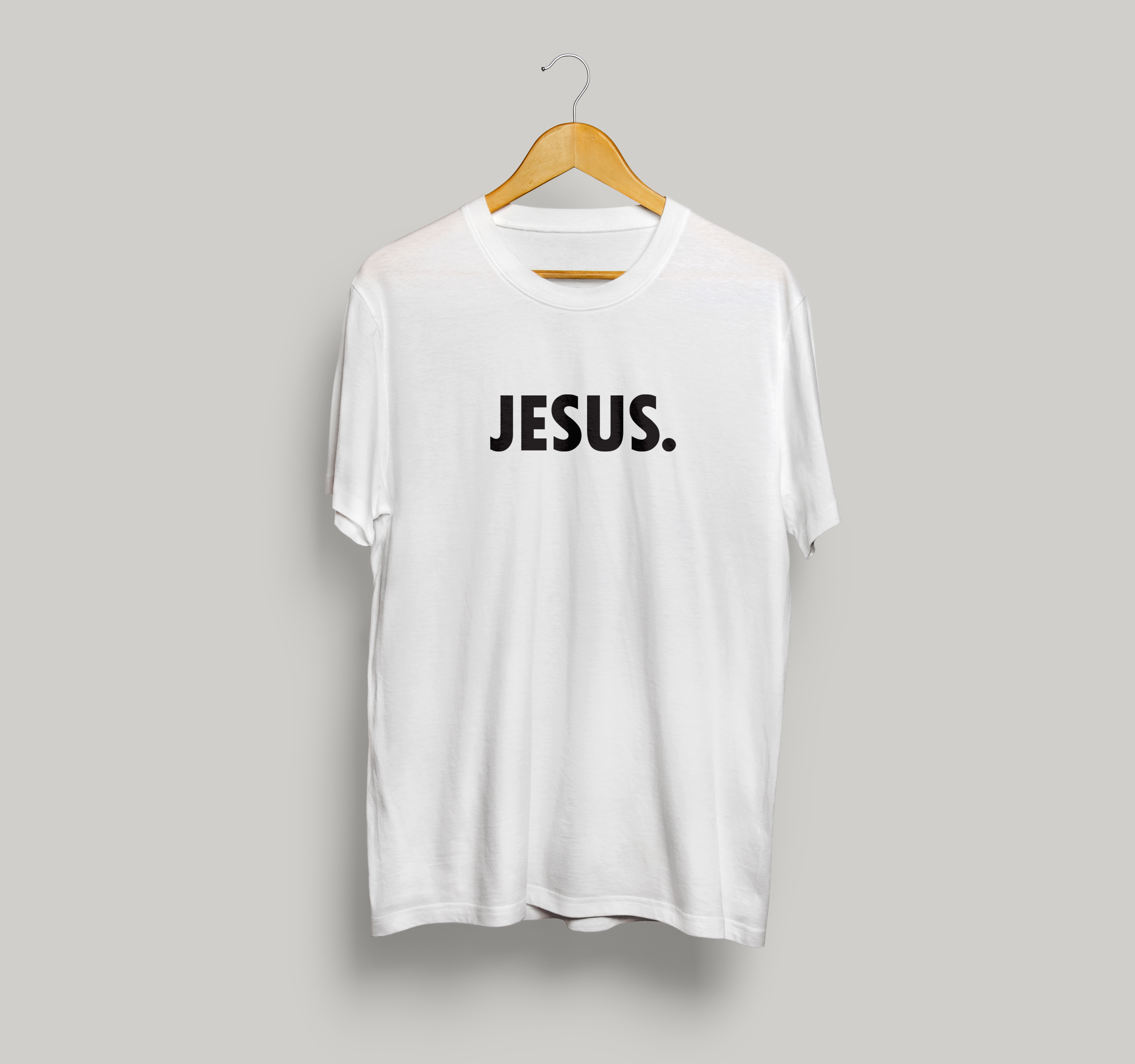Camiseta - Jesus (Branca) | Unissex
