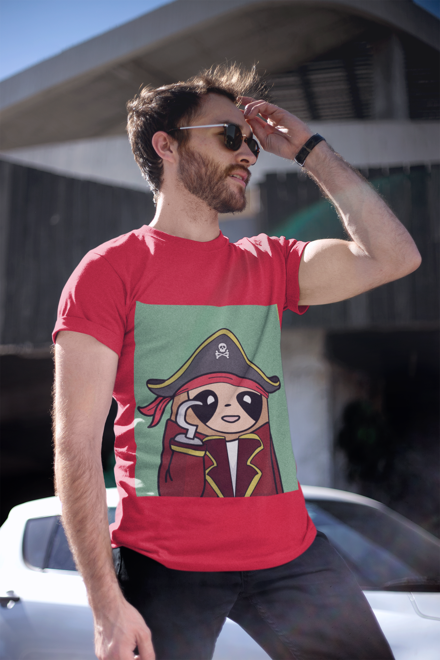 Slothtck, o pirata preguiçoso