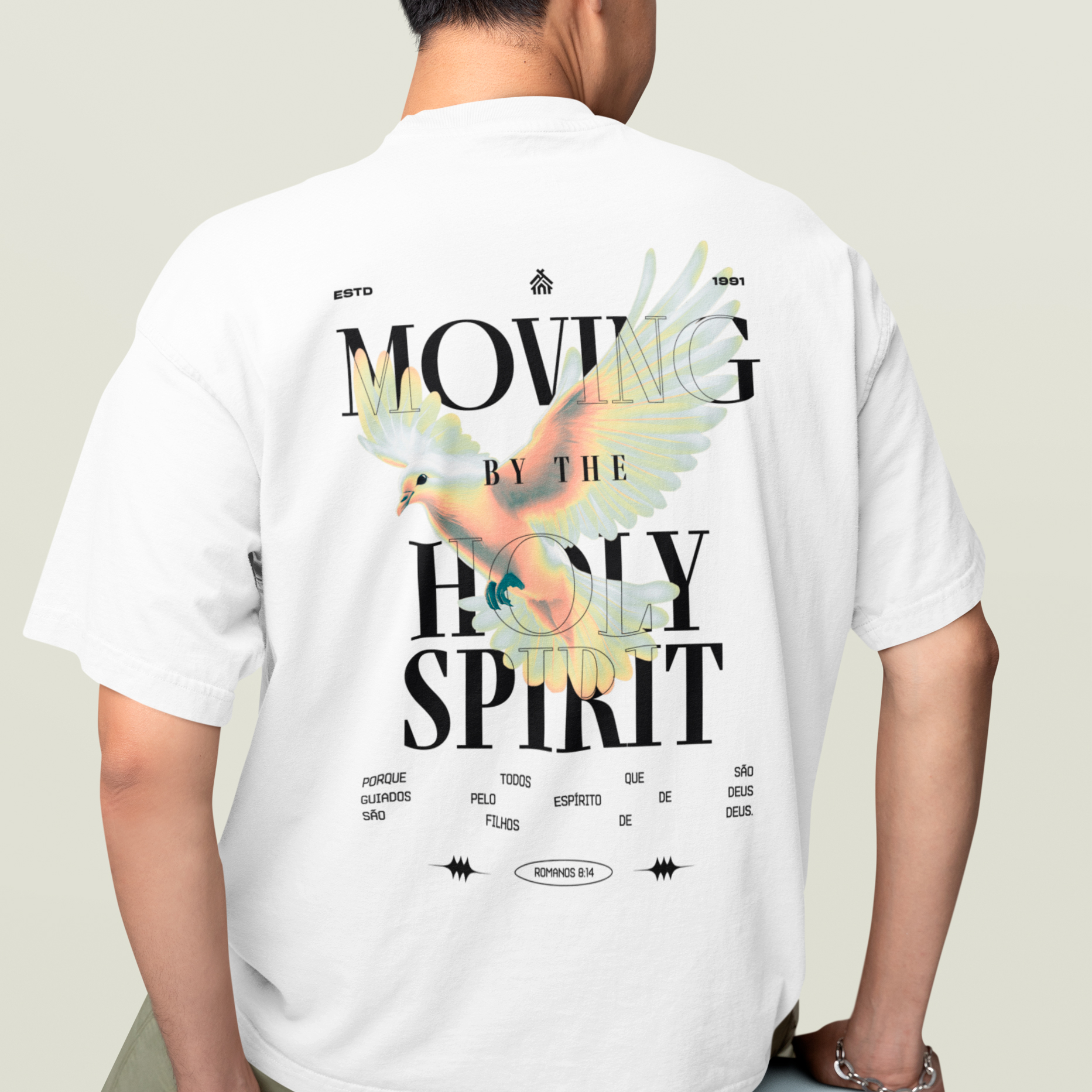 CAMISETA OVERSIZED - HOLY SPIRIT