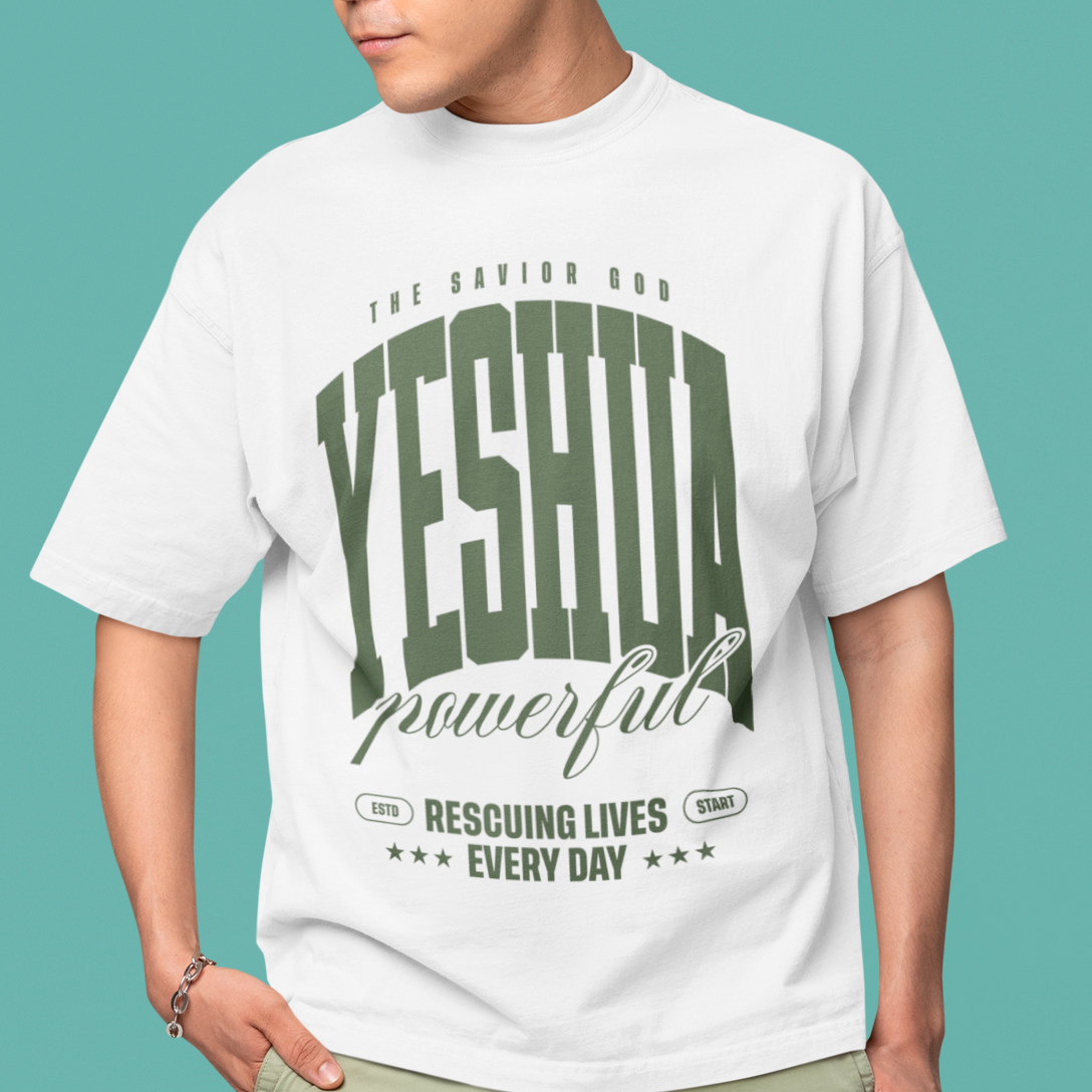 CAMISETA OVERSIZED - YESHUA