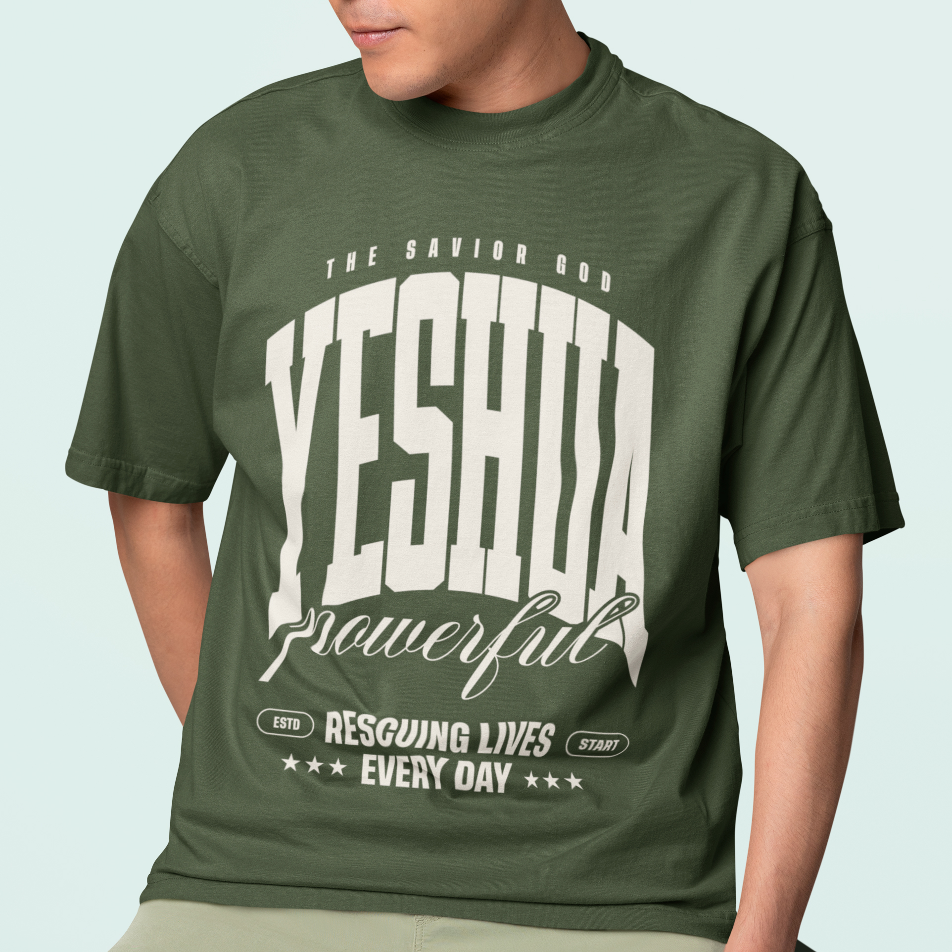 CAMISETA OVERSIZED - YESHUA