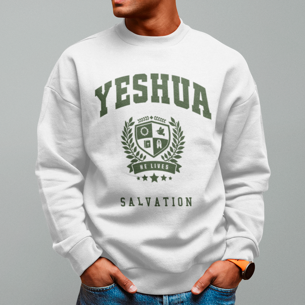 MOLETOM BRANCO - YESHUA