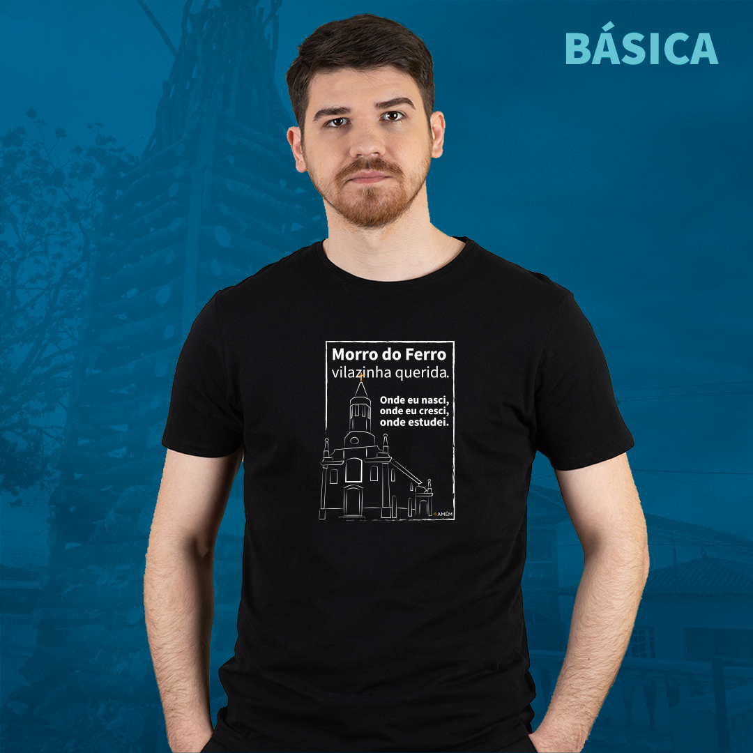 T-shirt Básica - Morro do Ferro Vilazinha Querida