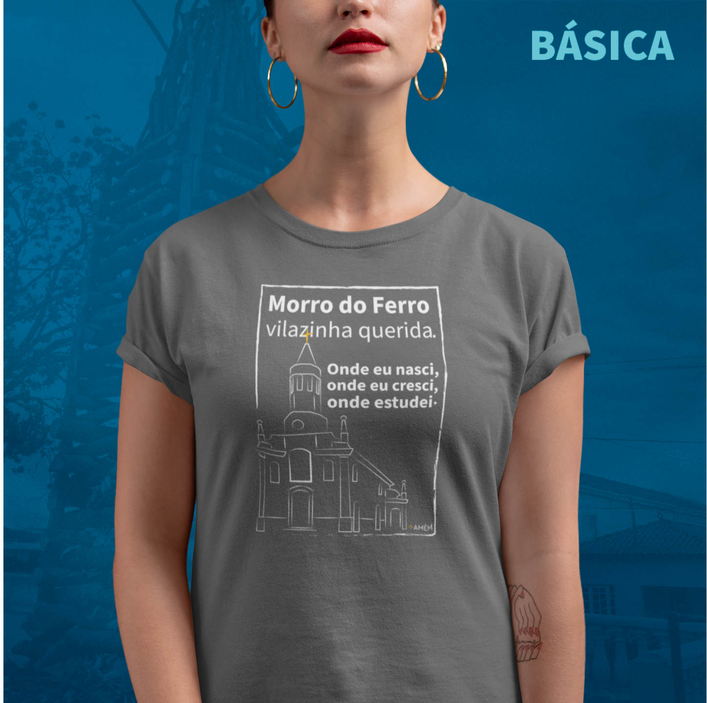 Baby Long Básica - Morro do Ferro Vilazinha Querida