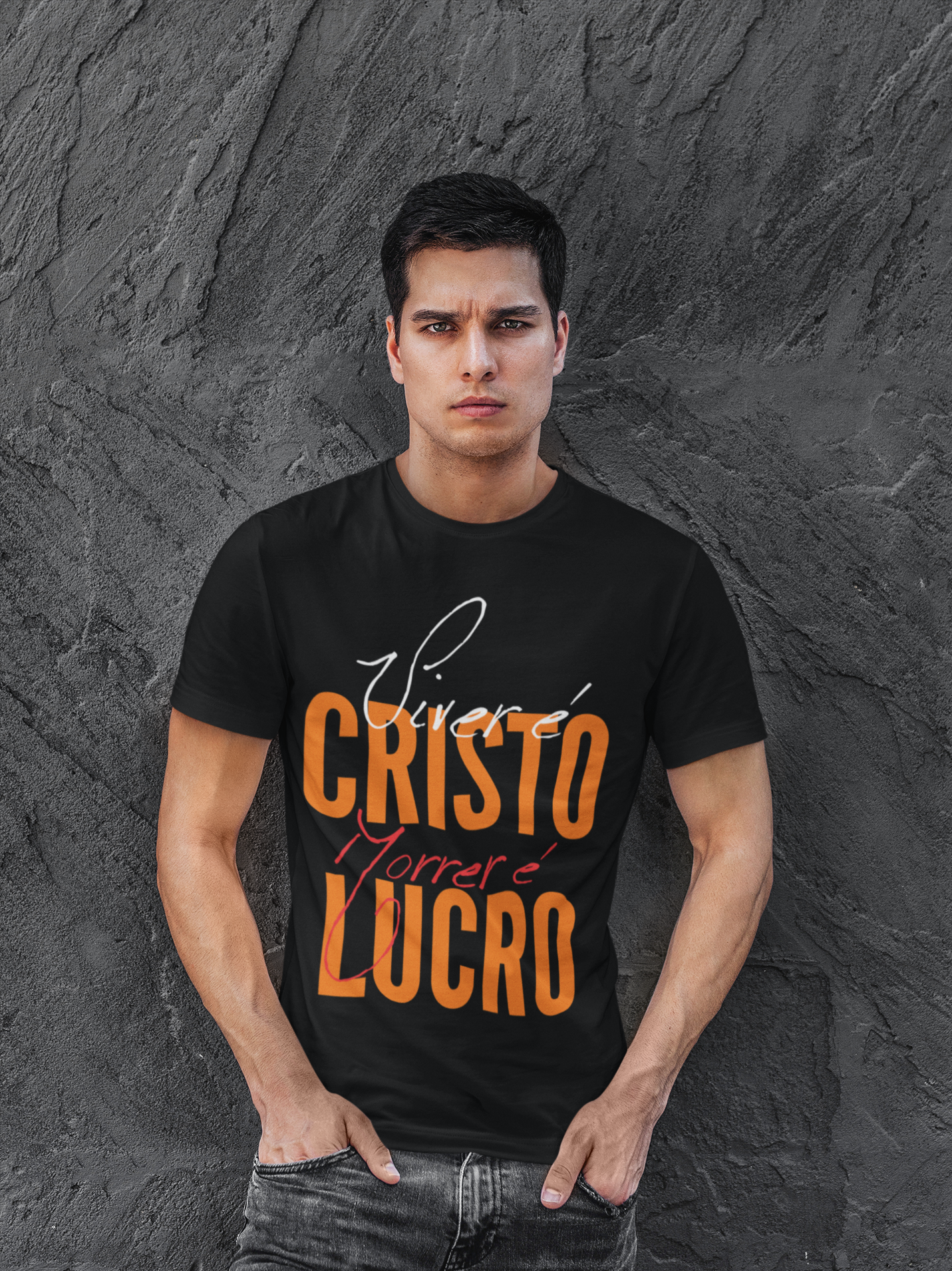 Nome do produto  viver é Cristo 