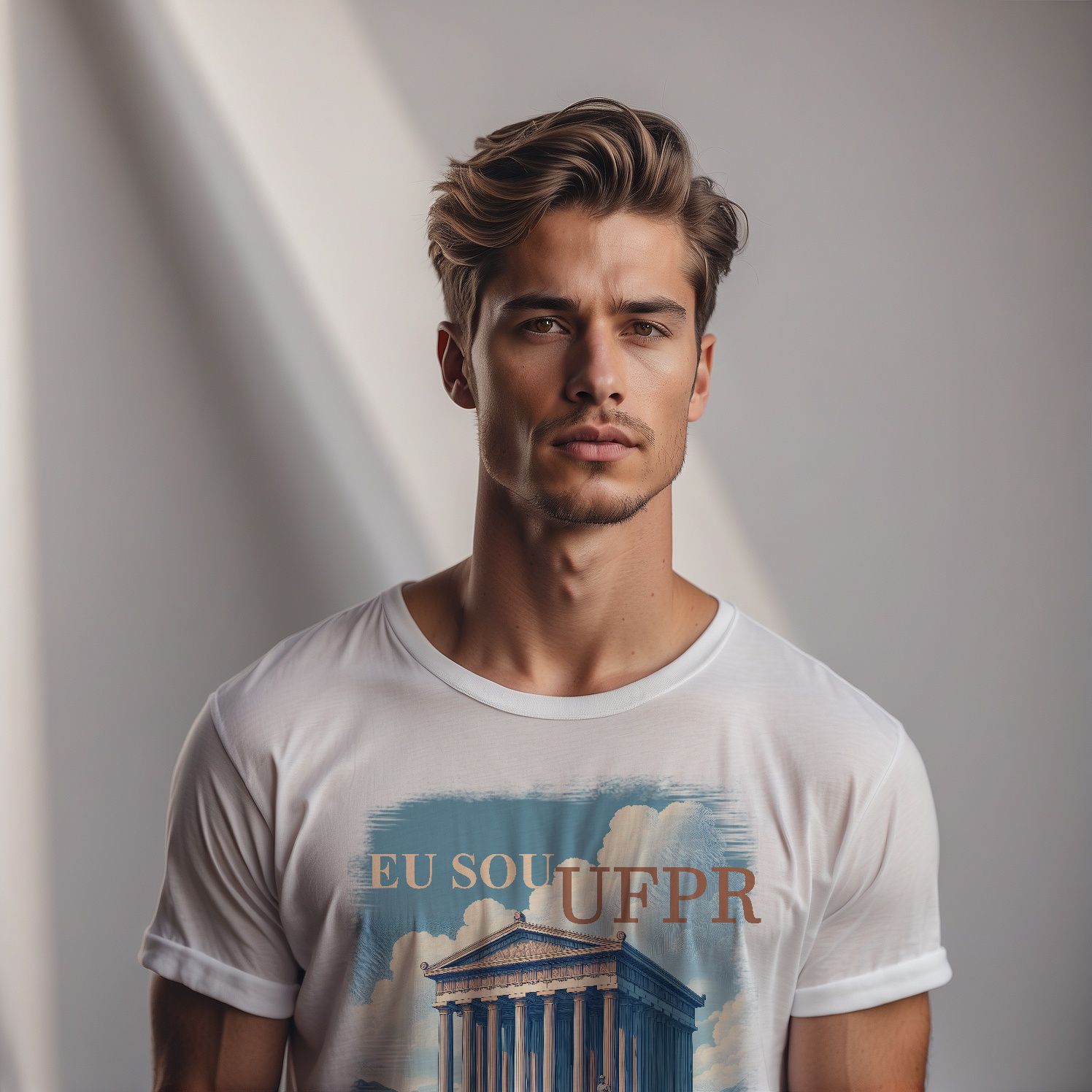 Camiseta [UFPR] {cores diversas} - cartoon UFPR