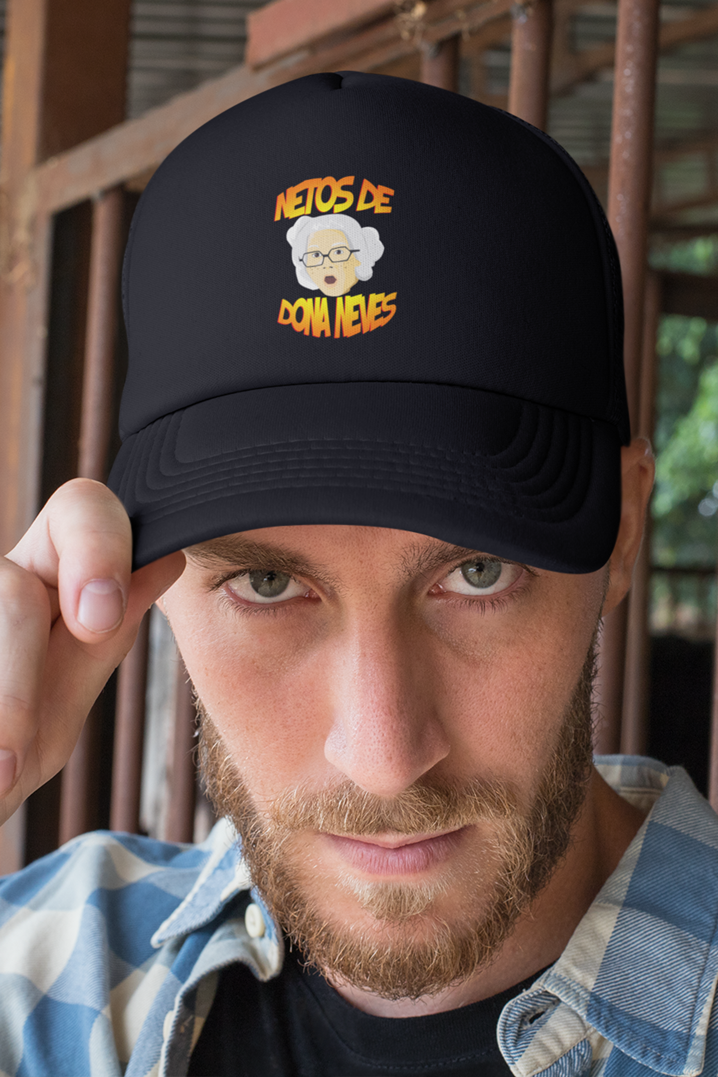 Netos Logo Boné (Preto)