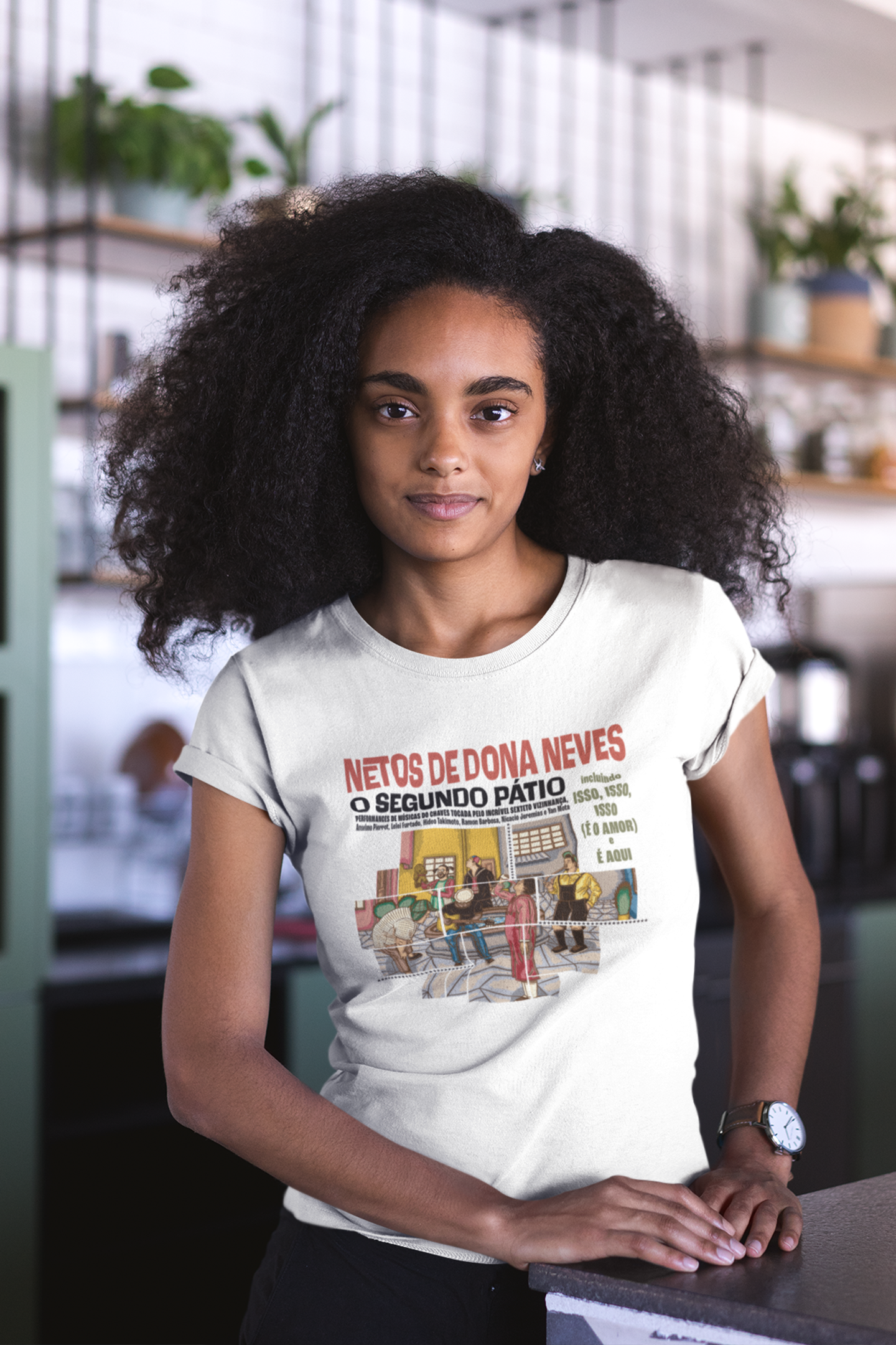 Netos O Segundo Pátio Camisa Baby Long