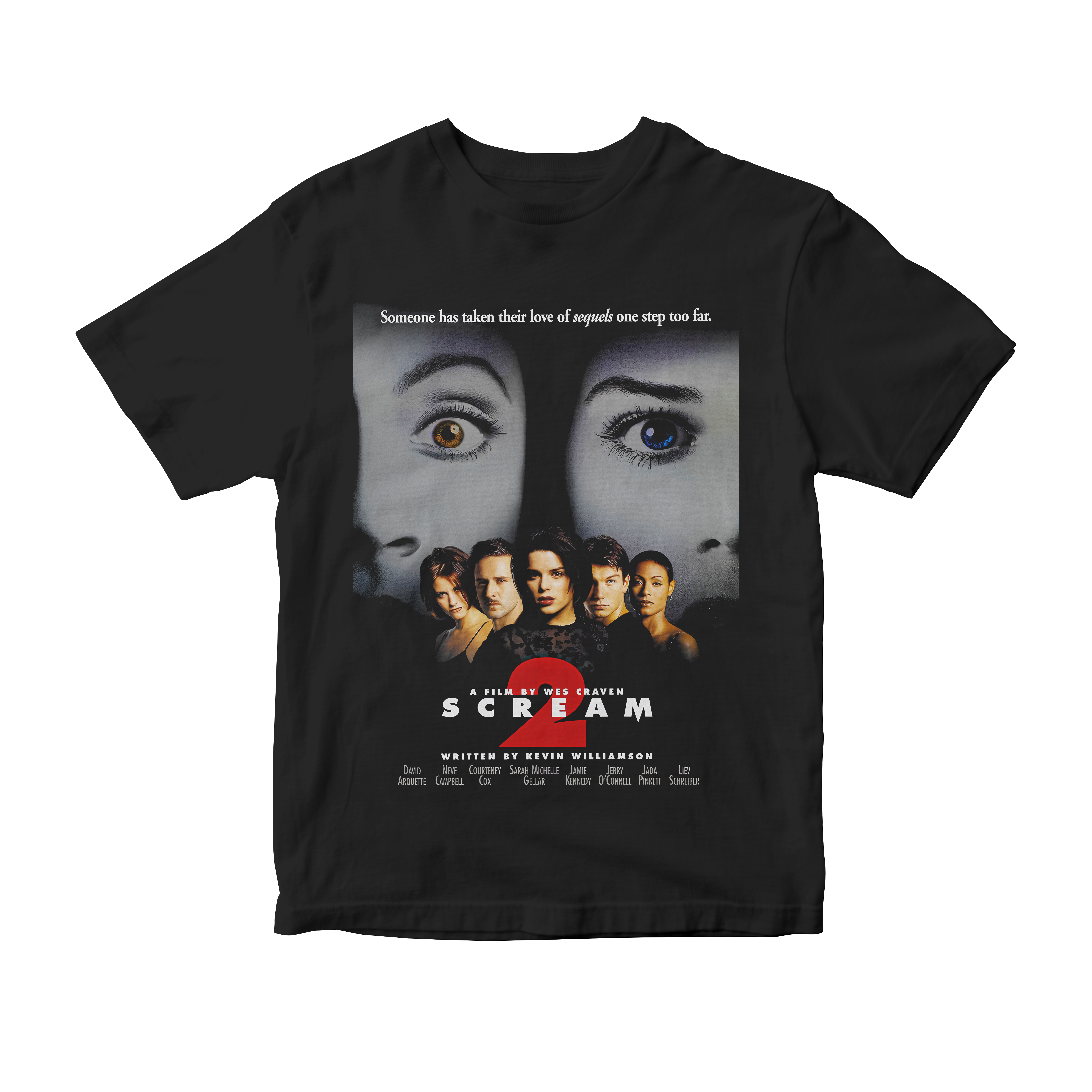 Scream 2 Tシャツ XLサイズ T-Shirt Quality Camiseta Scream/Pânico 2 em Lojinha Before