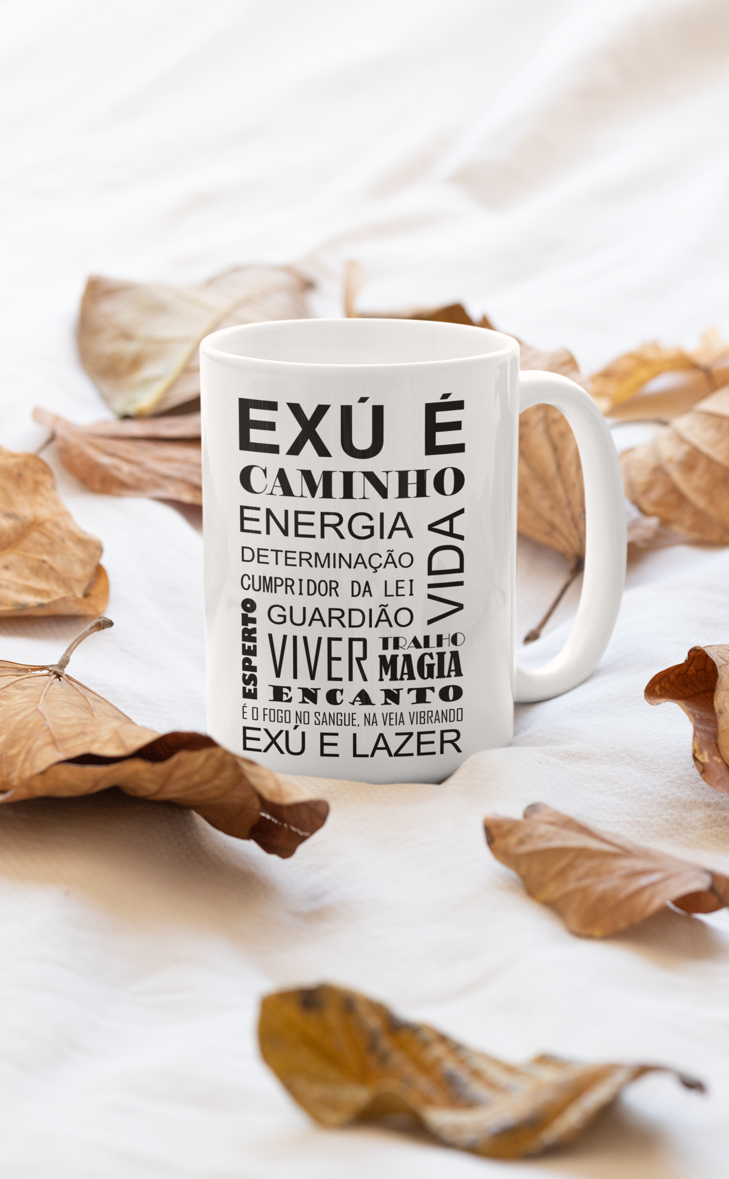 Caneca - Coleção Laroyê Exú - Exú é o caminho 