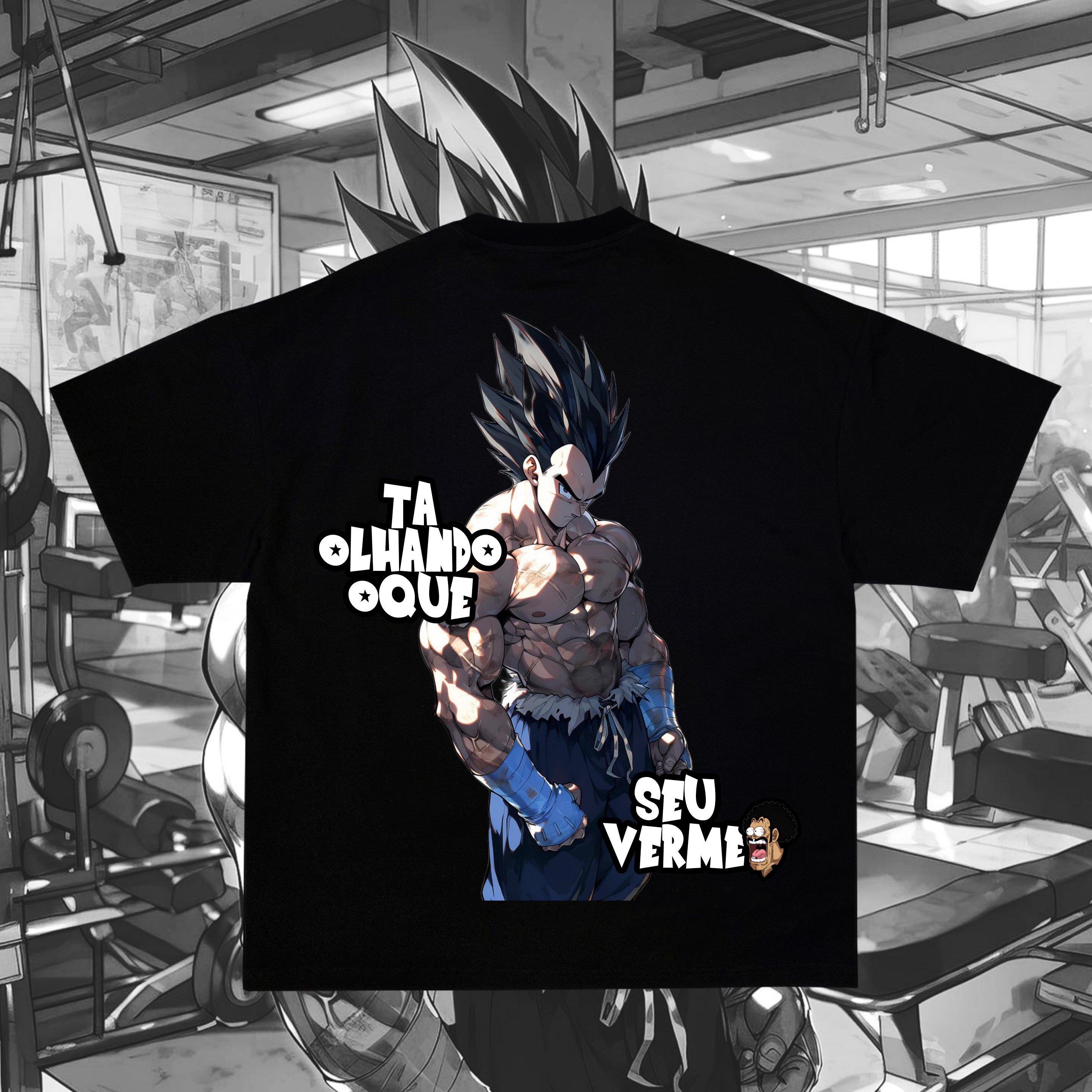 Camiseta Classica Vegeta Bodybuilder