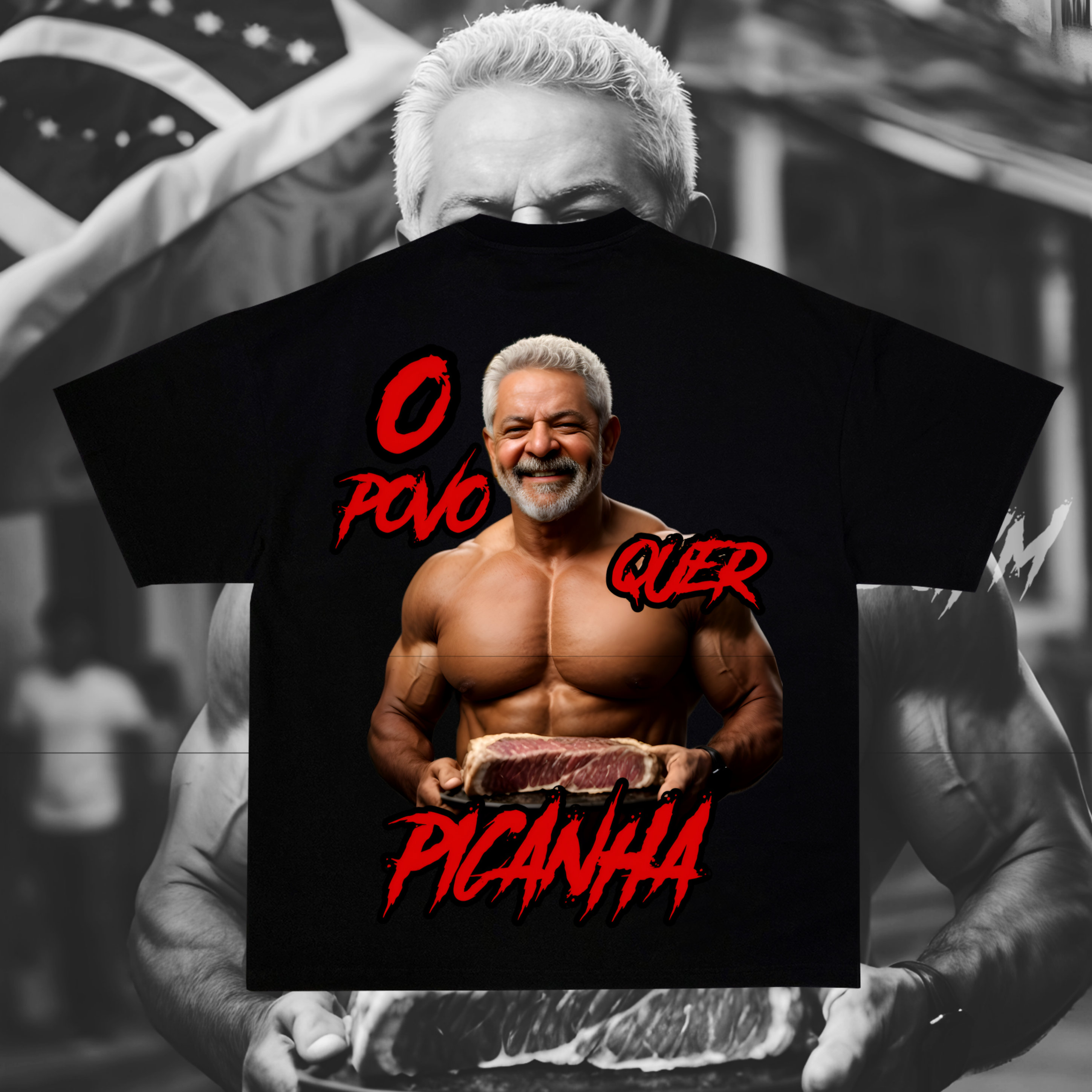 Camisa Clássica O povo quer Pica-nha