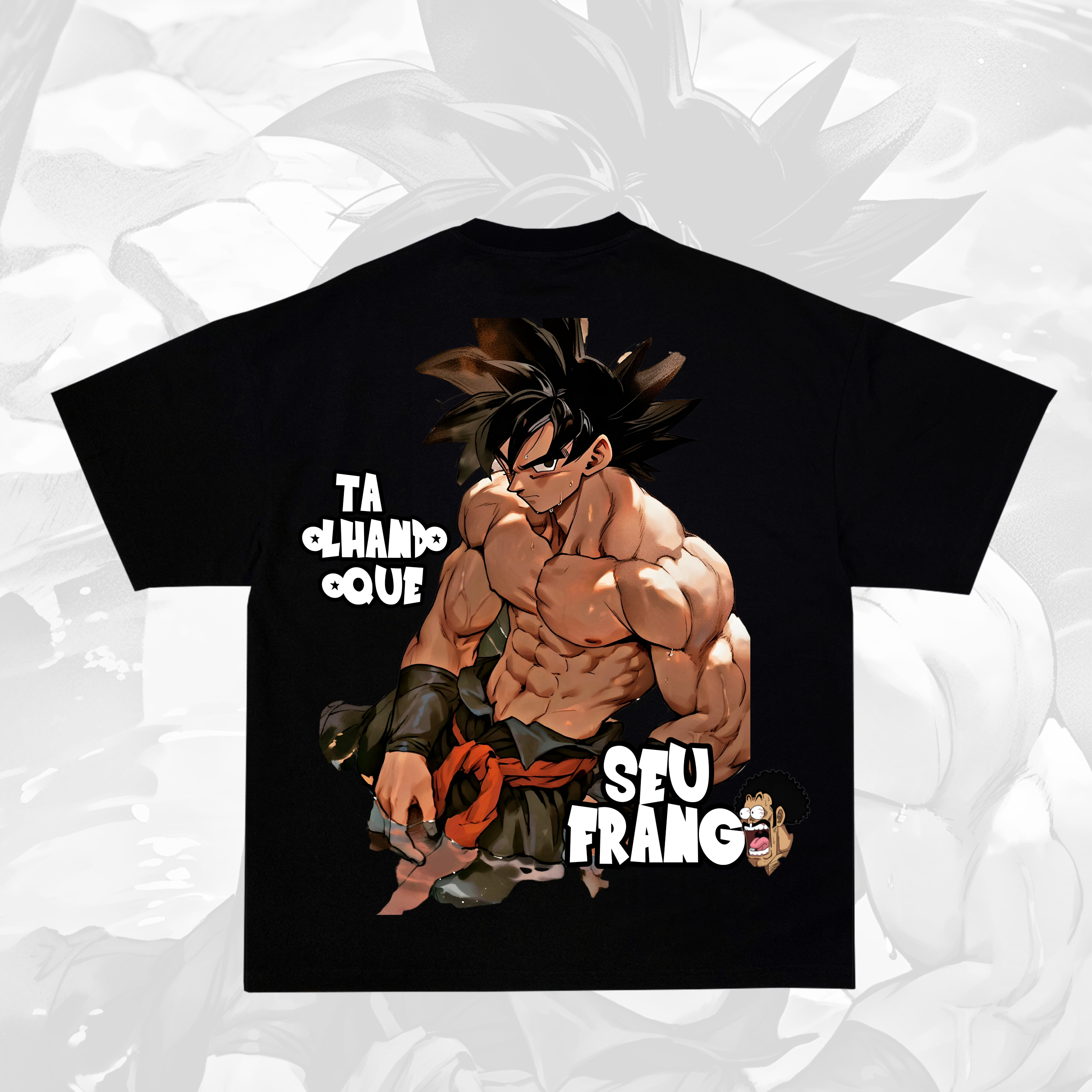 Camisa Classica Goku bodybuilder
