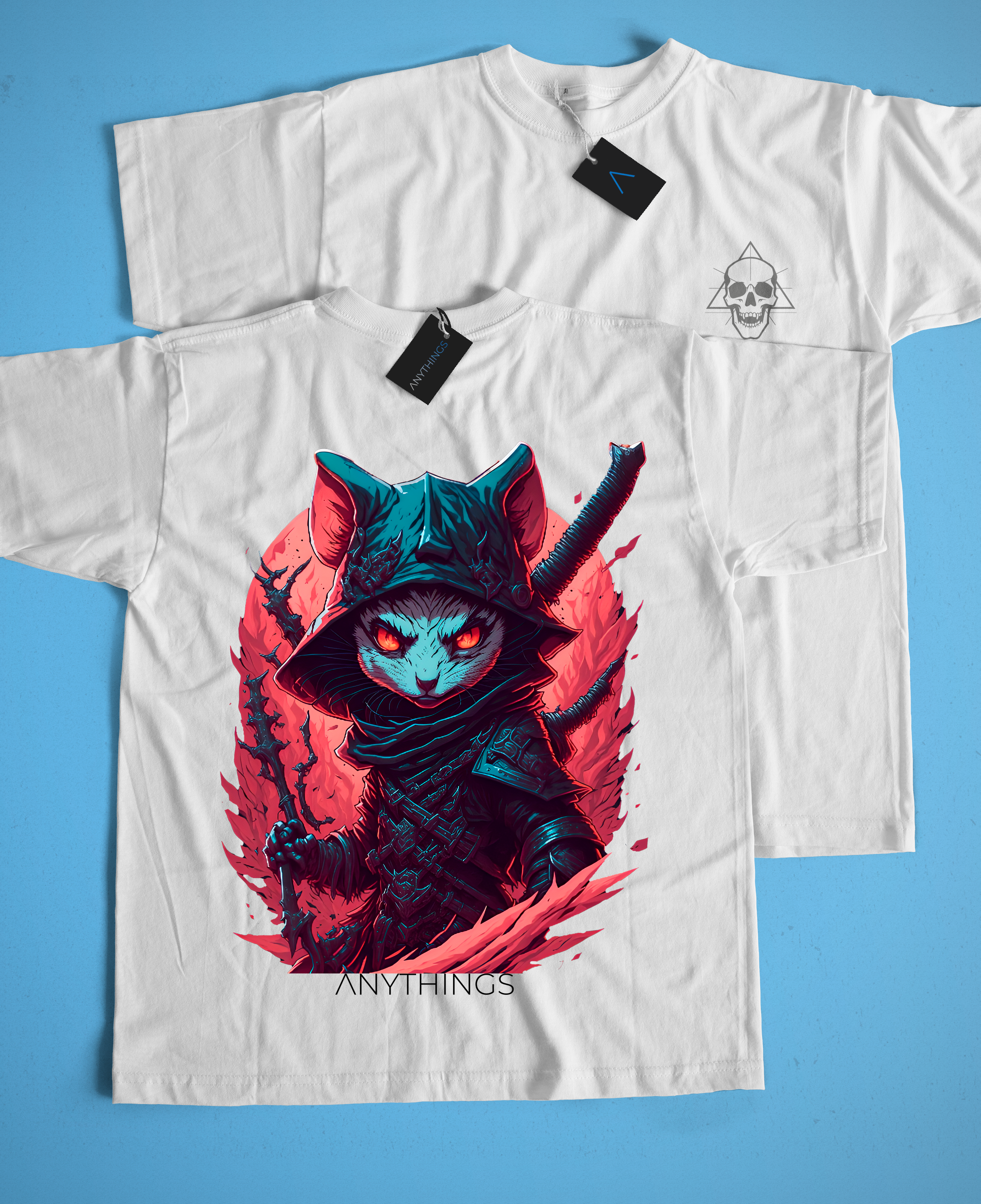 Camiseta Branca - Devorador Demoníaco