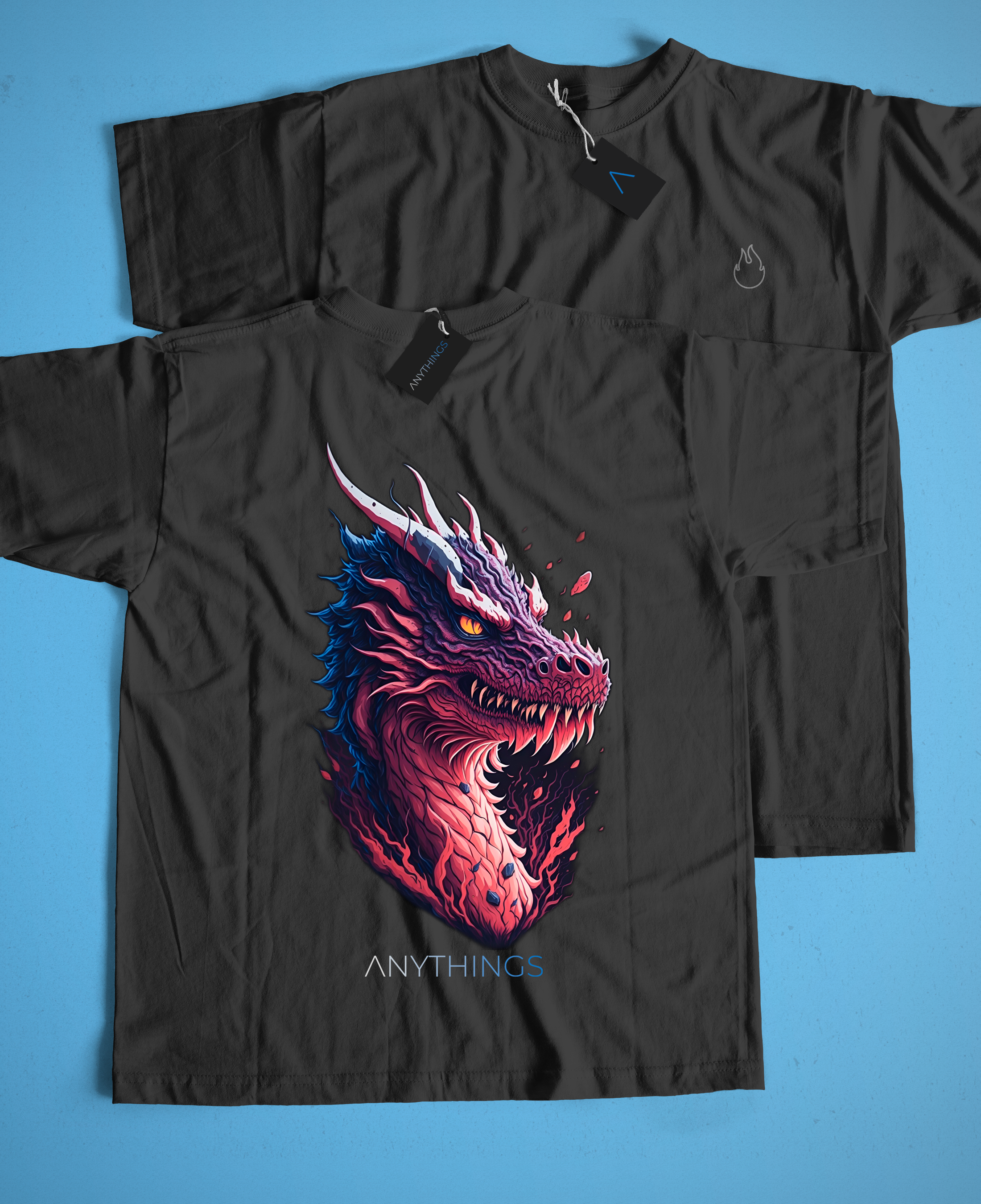Camiseta Preta - Real Dragon