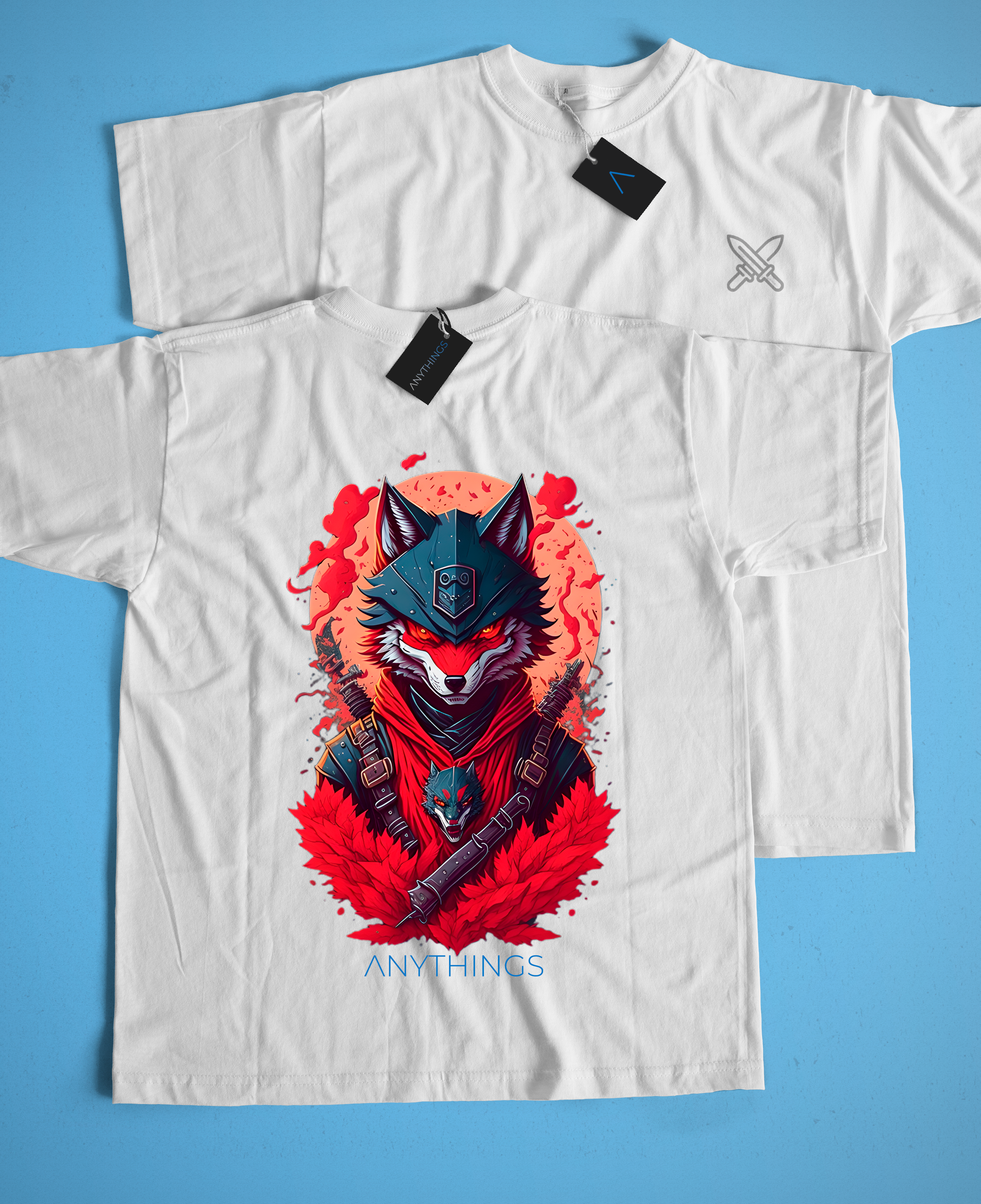 Camiseta Branca - Canidae Ronin