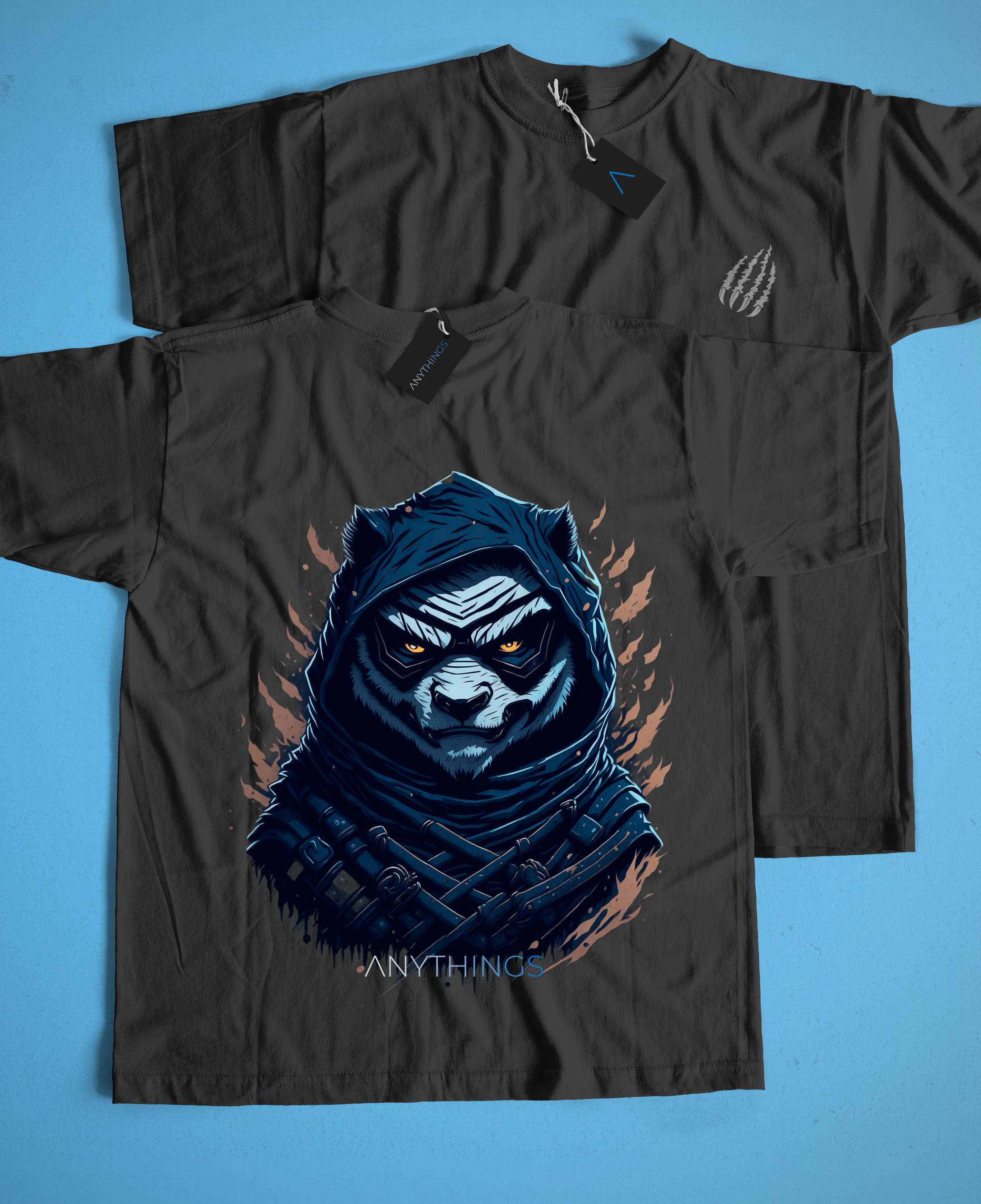 Camiseta Preta - Tigre Renegado