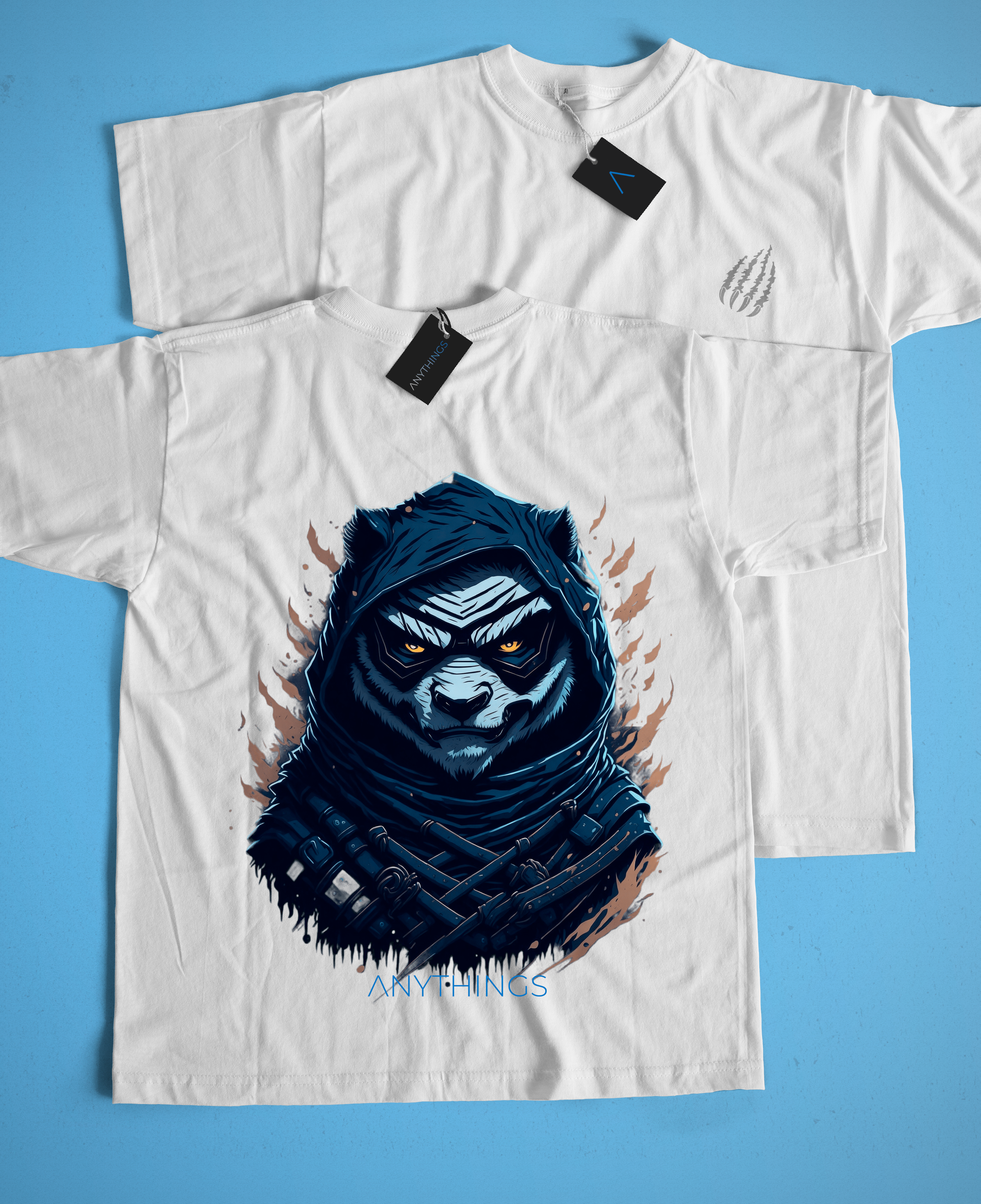 Camiseta Branca - Tigre Renegado