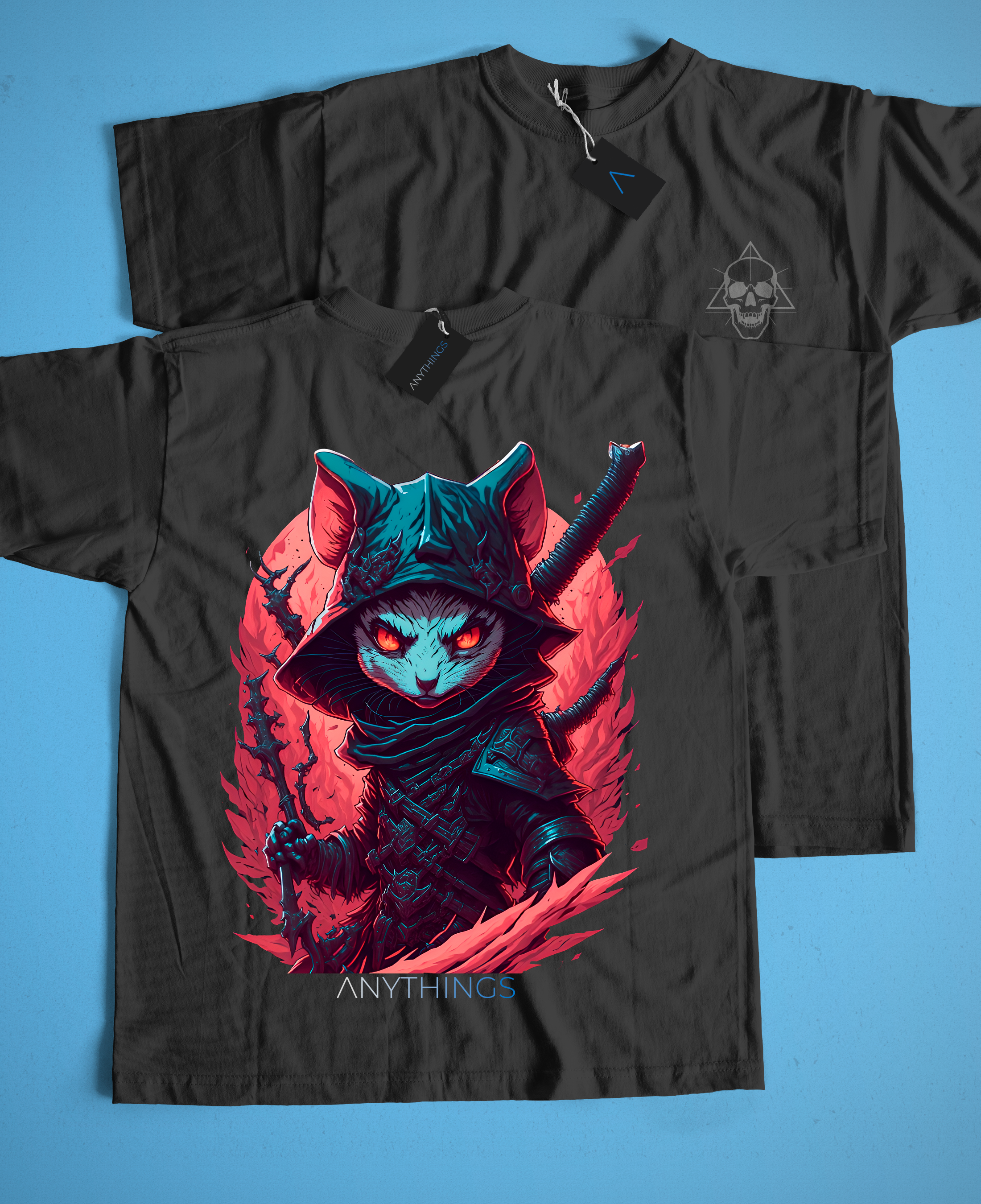 Camiseta Preta - Devorador Demoníaco