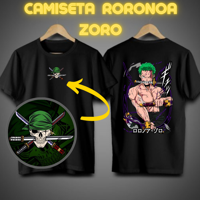 Camiseta Roronoa Zoro