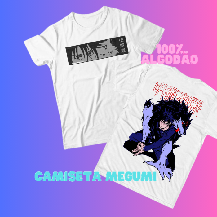 Camiseta Megumi Fushiguro