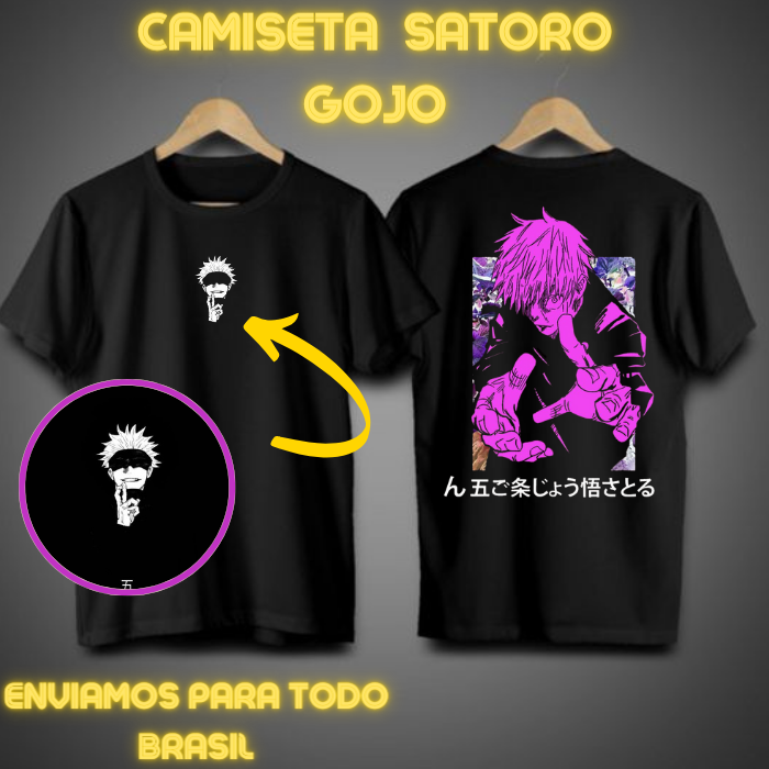 Camiseta Satoro Gojo