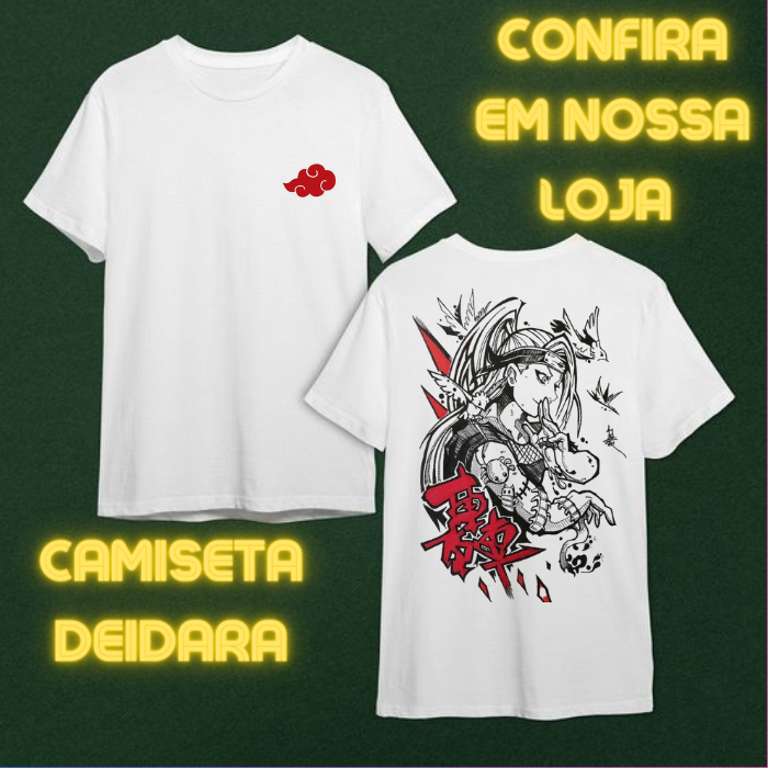 Camiseta Deidara