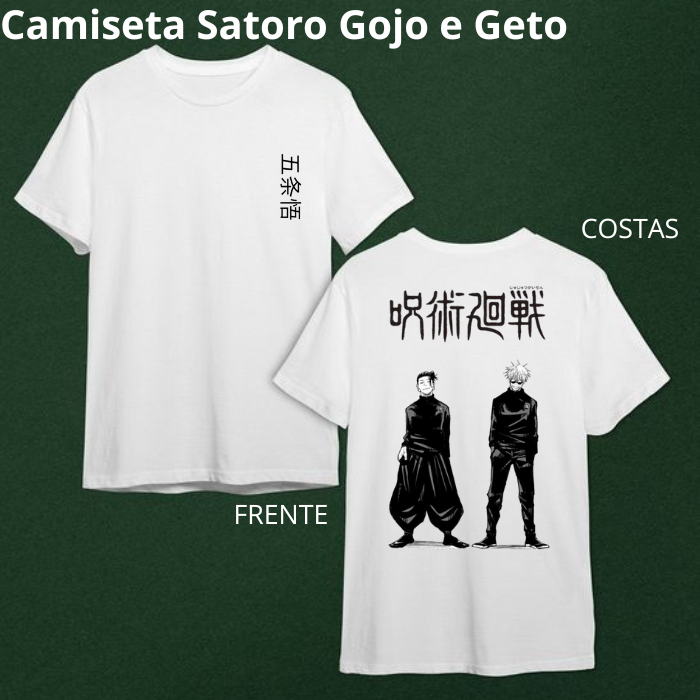 Camiseta Satoro Gojo