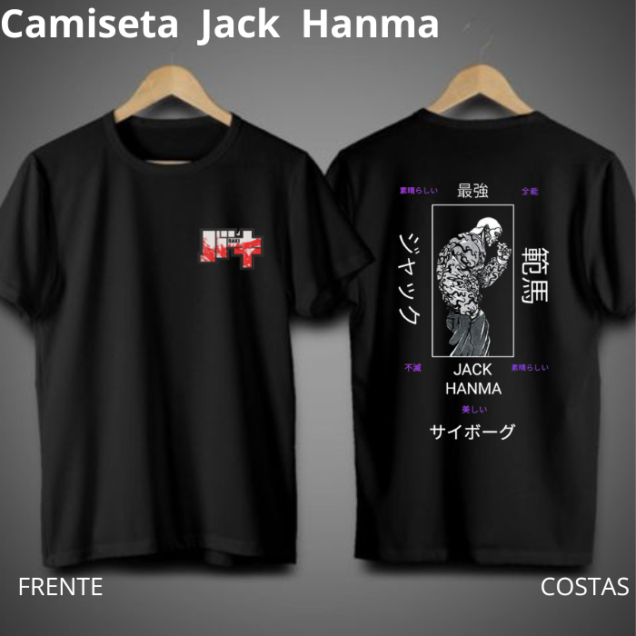 Camiseta Jack Hanma