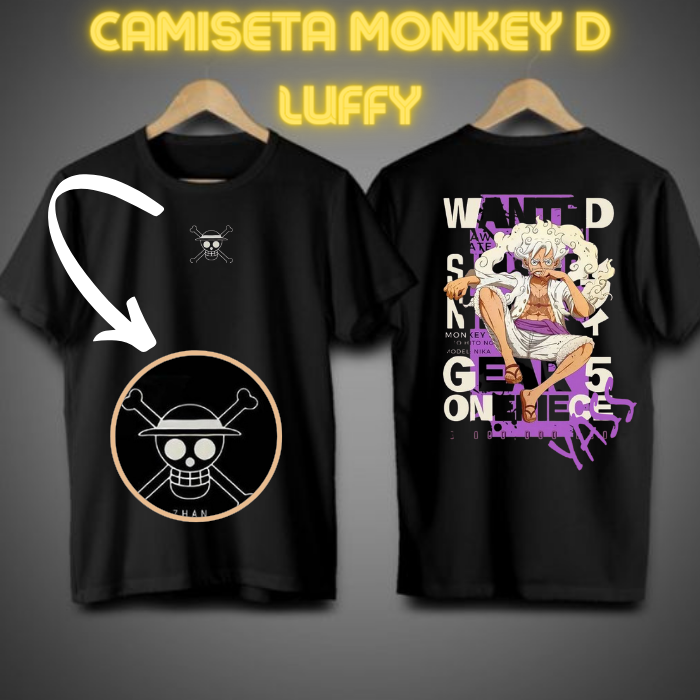 Camiseta Monkey D Luffy 