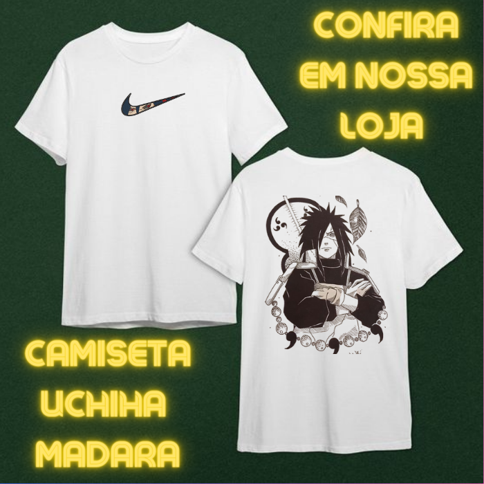 Camiseta Uchiha Madara 