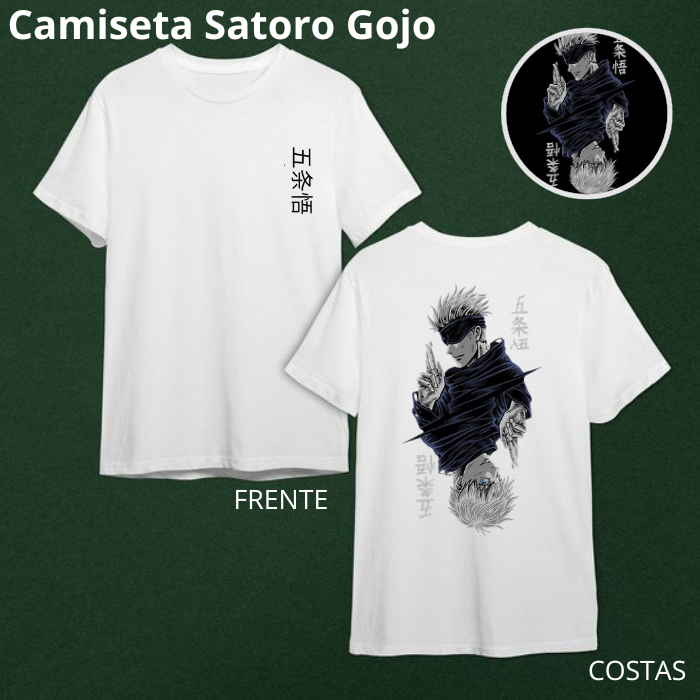 Camiseta Satoro Gojo