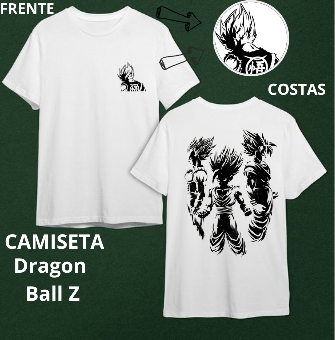 Camiseta Dragon Ball z 