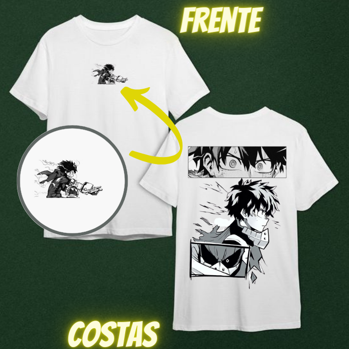 Camiseta Boku no Hero  Izuko Midoriya