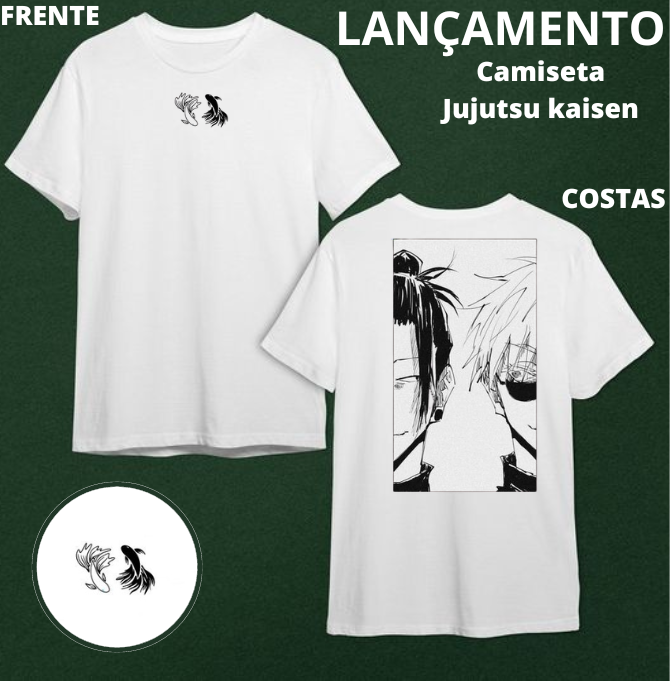 Cmiseta Jujutsu Kaisen 