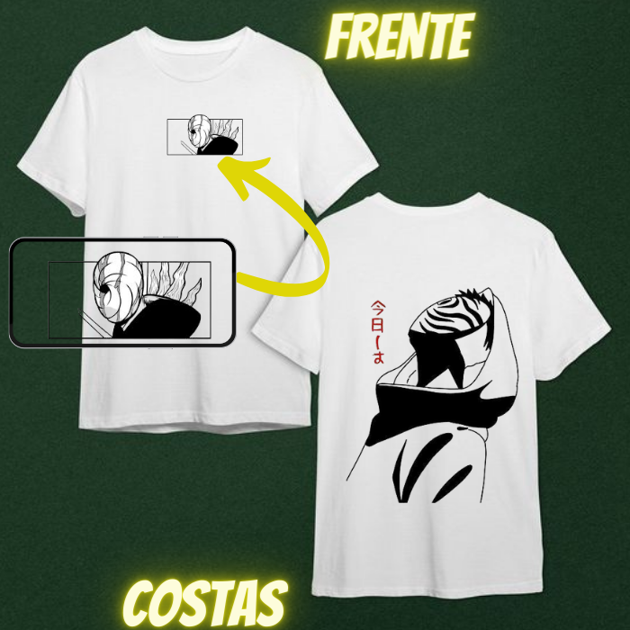 Camiseta Obito Uchiha