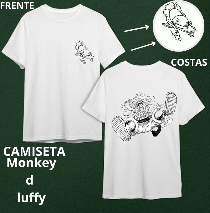 Camiseta Monkey D LUffy