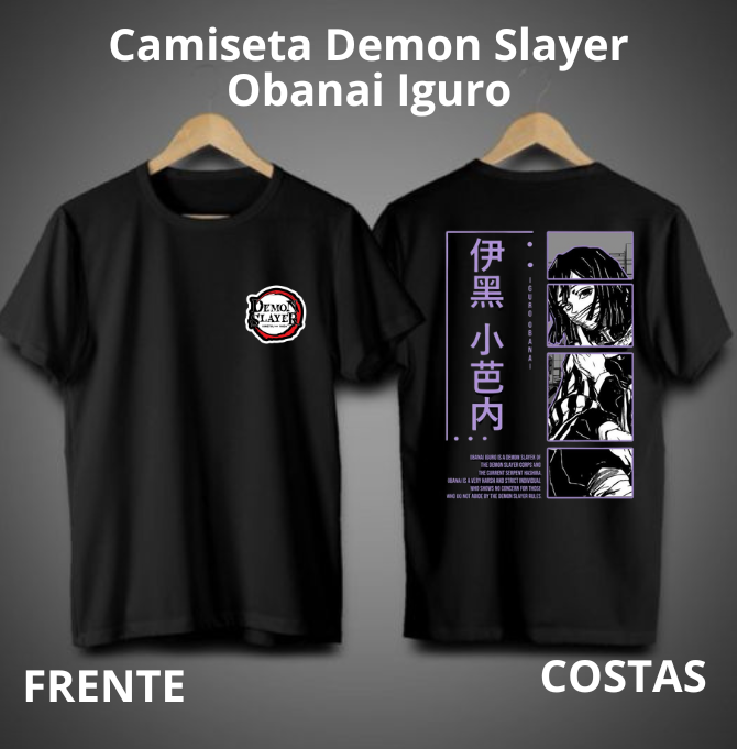 Camiseta Demon Slayer 