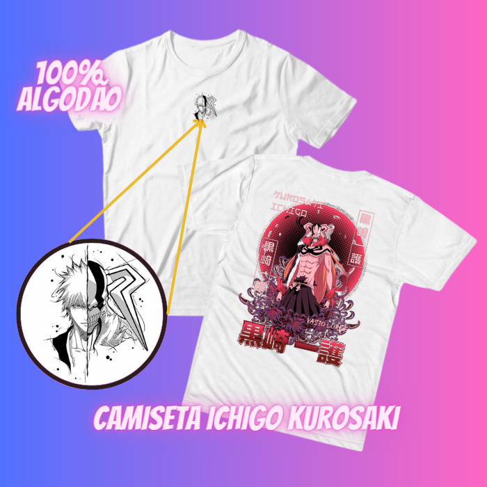 Camiseta ICHIGO KUROSAKI