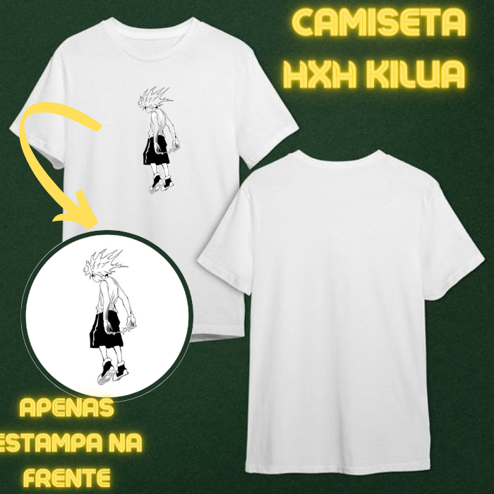 Camiseta  HxH  kilua 