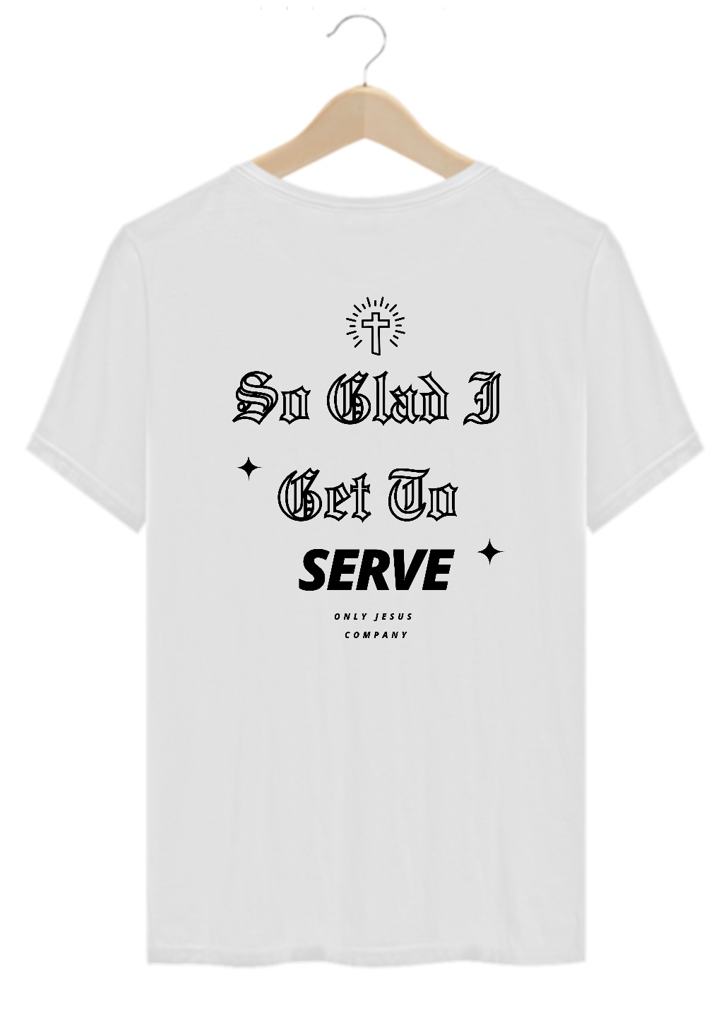 Camiseta Glad to Serve