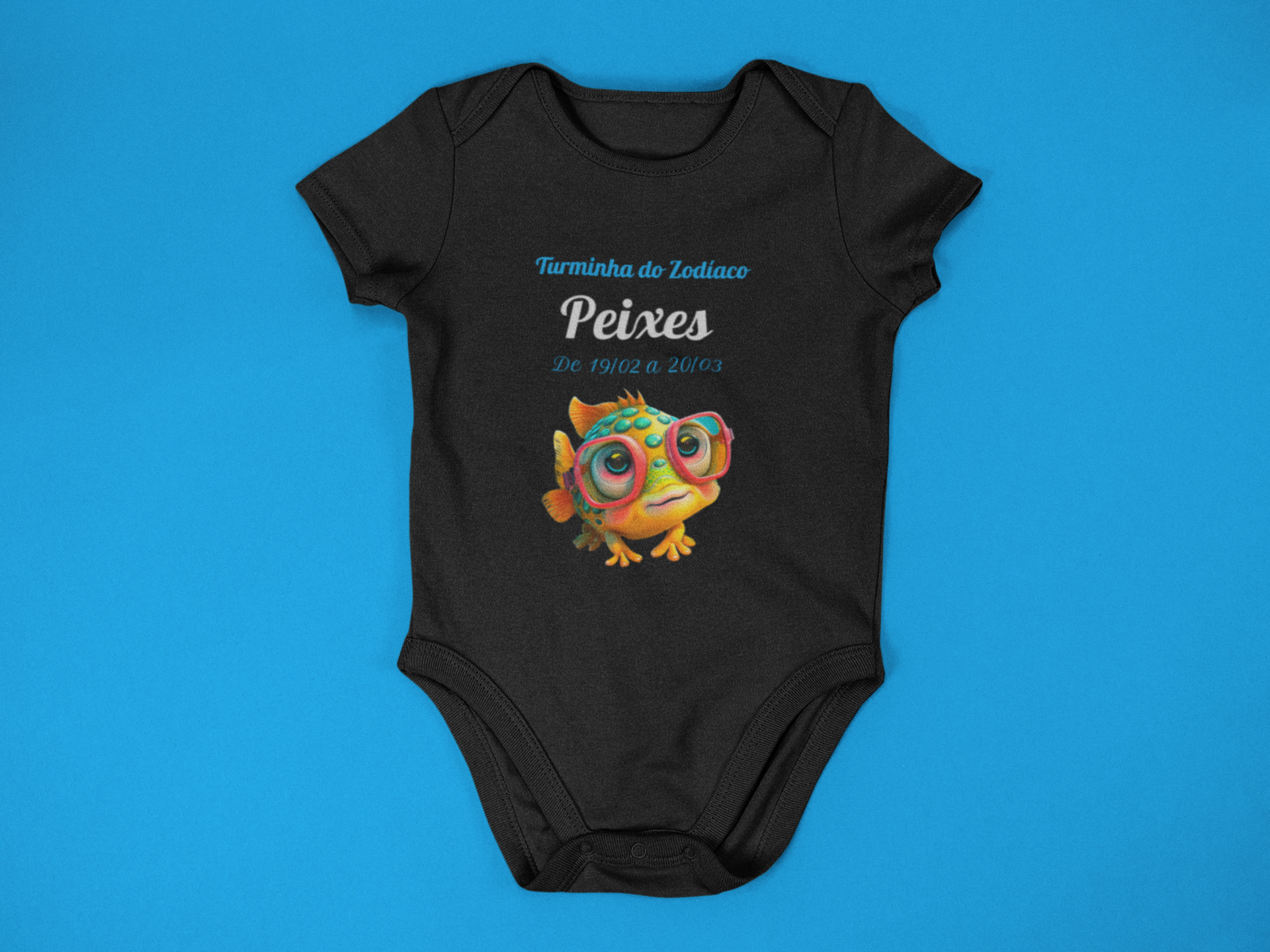 Body Bebê Signo Peixes