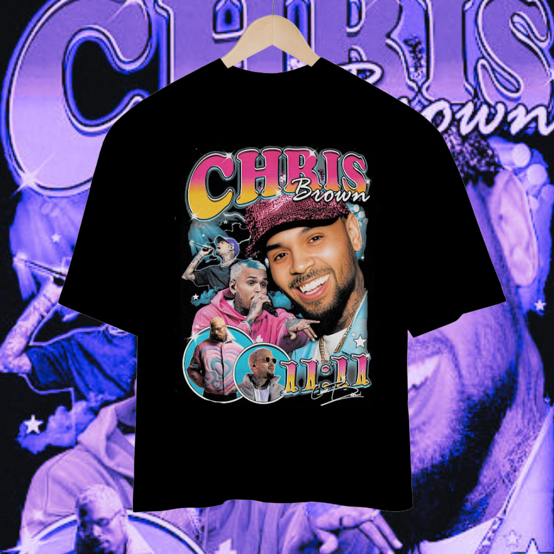 Camisa Oversized Chris Brown 11.11