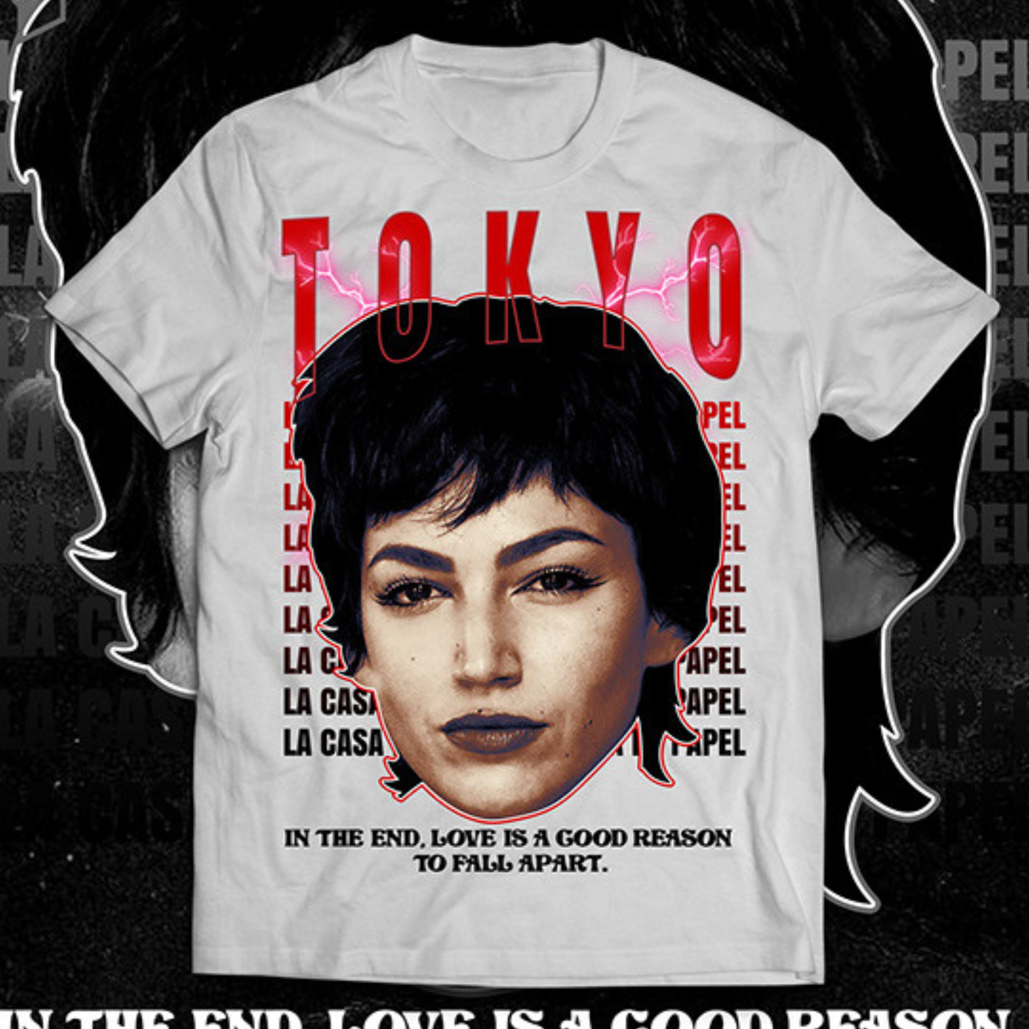 Camiseta Tokyo - La Casa de Papel